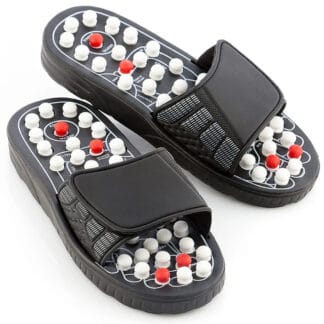 Klapki Masujące do Akupresury Stóp Fakirki Zdrowotne Masaż Refleksologiczny