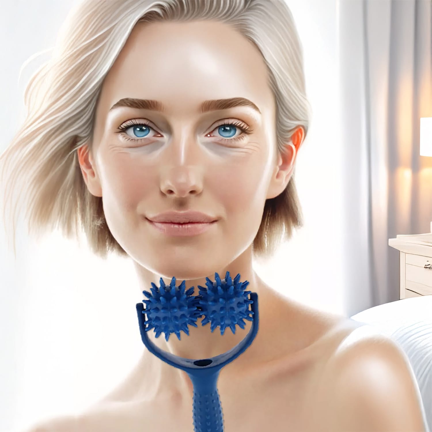 Masażer Antycellulitowy do Ciała Nóg Ud Brzucha Wałek do Masażu na Cellulit 2 Masażer Antycellulitowy do Ciała Nóg Ud Brzucha Wałek do Masażu na Cellulit - obrazek 2