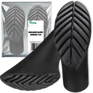 Końcówki do Kijków Nordic Walking Trekkingowych Nasadki Nóżki Raciczki Para