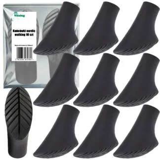 10x Końcówki do Kijków Trekkingowych Nordic Walking Końcówka do Chodzenia