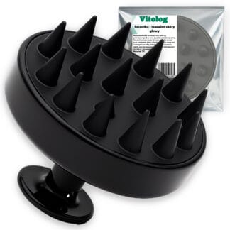 Masażer Do Wcierki Skóry Głowy Szczotka Na Porost Mycia Włosów Ajurwedyjski