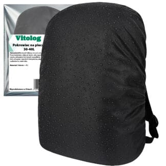 Pokrowiec Na Plecak Osłona Peleryna Przeciwdeszczowa Wodoodporny  30-40l