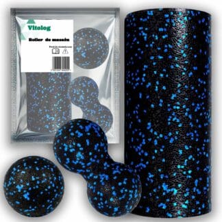 Roller Wałek Piłeczka Duoball do Masażu Rolowania Ciała Pleców Nóg Rąk EPP