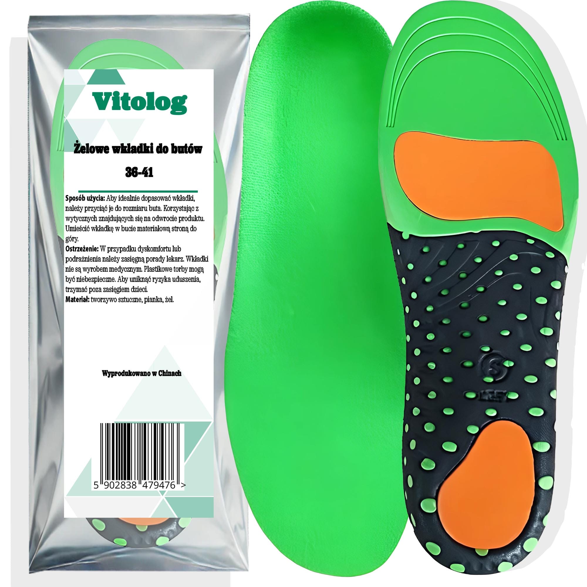 Wkładki do Butów Roboczych Sportowych Supinujące Płaskostopie Przeciwpotne 1 Wkładki do Butów Roboczych Sportowych Supinujące Płaskostopie Przeciwpotne