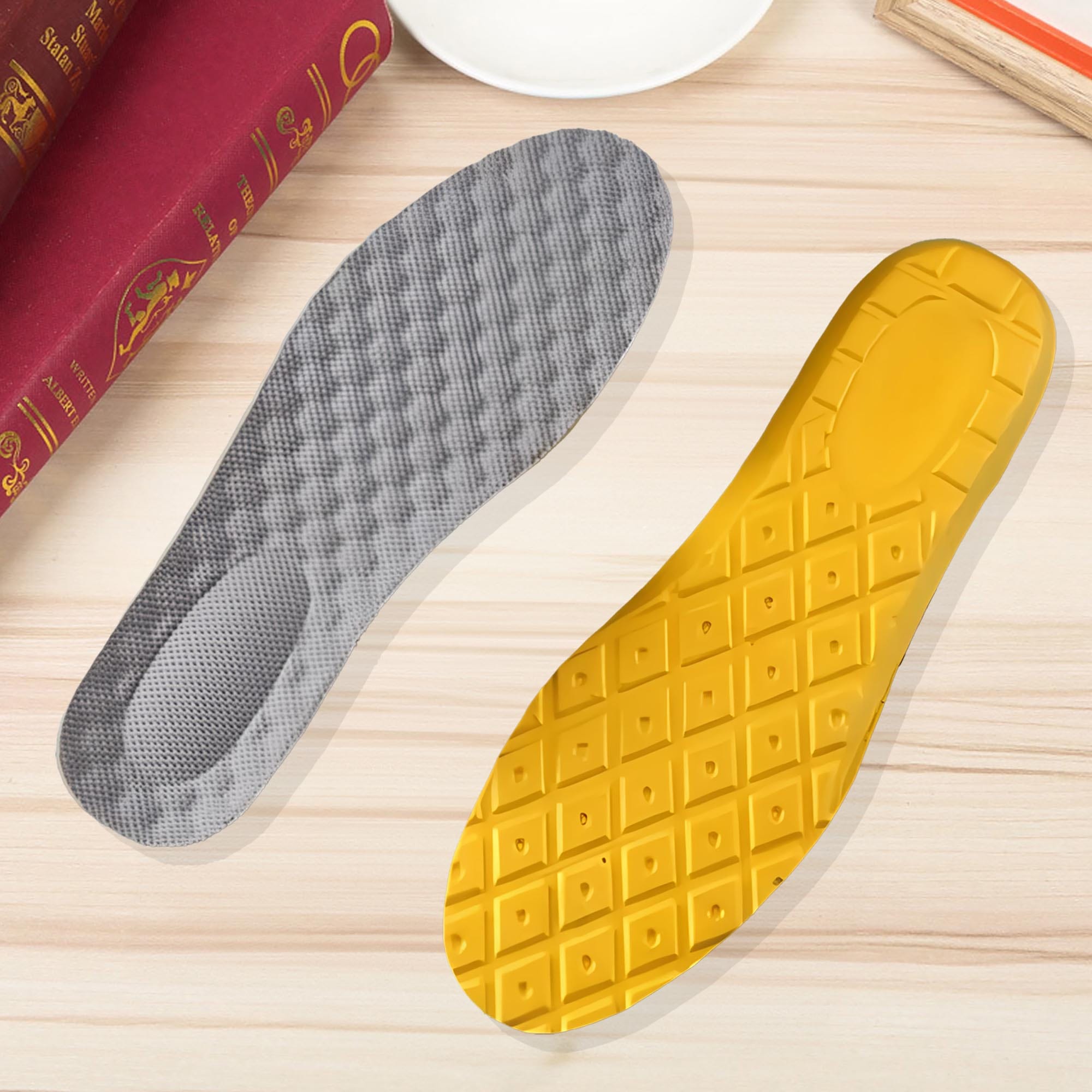 Miękkie Piankowe Wkładki do Butów Sportowych Roboczych na Ostrogę Piętową 4 Miękkie Piankowe Wkładki do Butów Sportowych Roboczych na Ostrogę Piętową - obrazek 4