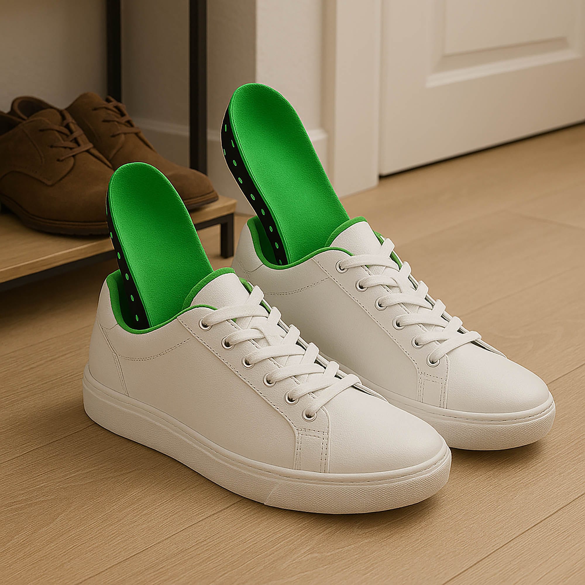 Wkładki do Butów Roboczych Sportowych Supinujące Płaskostopie Przeciwpotne 4 Wkładki do Butów Roboczych Sportowych Supinujące Płaskostopie Przeciwpotne - obrazek 4