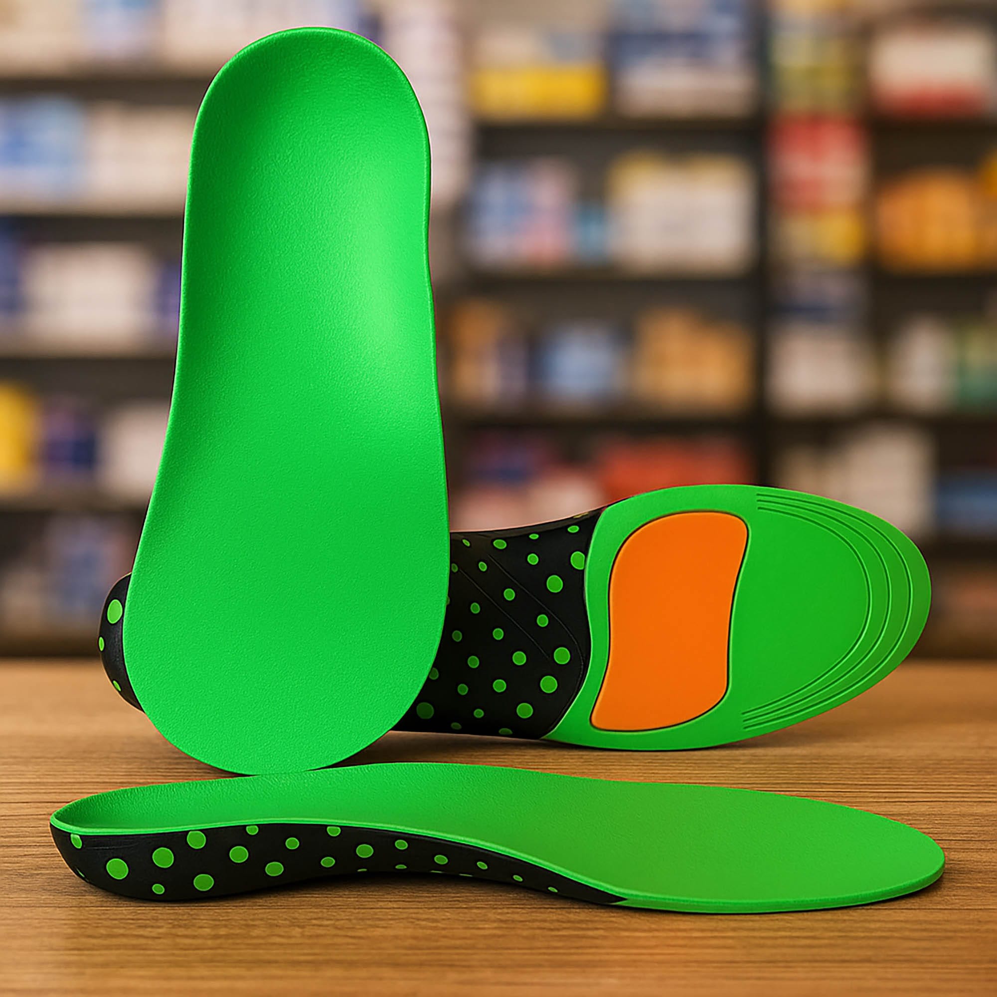 Wkładki do Butów Roboczych Sportowych Supinujące Płaskostopie Przeciwpotne 3 Wkładki do Butów Roboczych Sportowych Supinujące Płaskostopie Przeciwpotne - obrazek 3