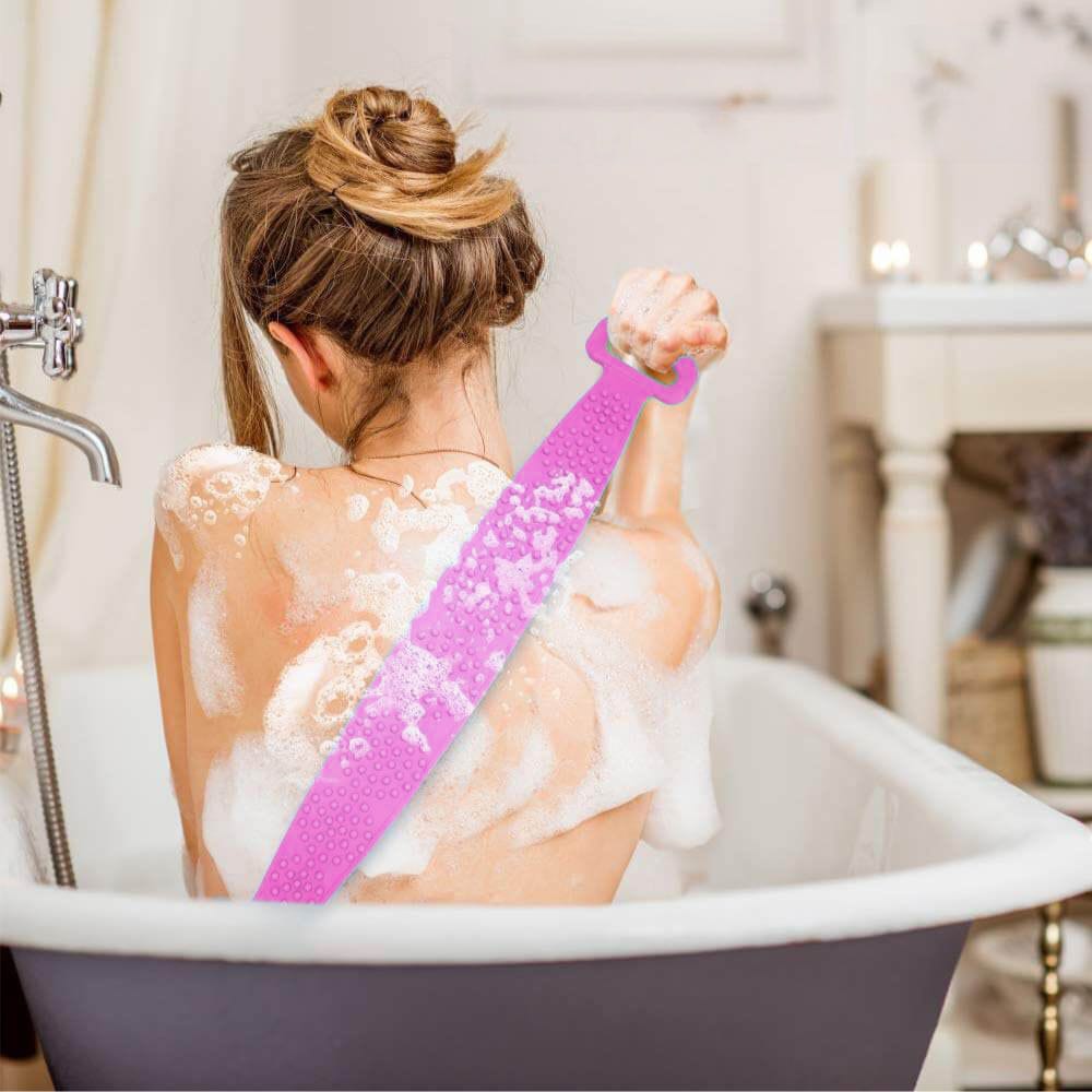 Masażer Pleców Szczotka do Kąpieli Kąpielowa do Mycia Pleców Gąbka Myjka 3 Masażer Pleców Szczotka do Kąpieli Kąpielowa do Mycia Pleców Gąbka Myjka - obrazek 3