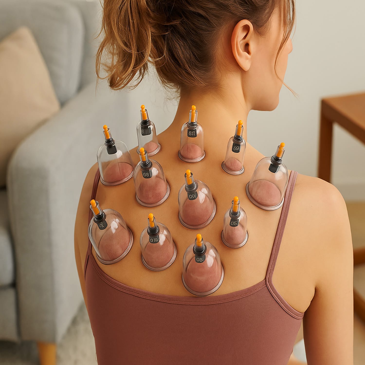 Bańki Chińskie Próżniowe Bezogniowe Lekarskie Z Pompka Zestaw 12 Sztuk 4 Bańki Chińskie Próżniowe Bezogniowe Lekarskie Z Pompka Zestaw 12 Sztuk - obrazek 4