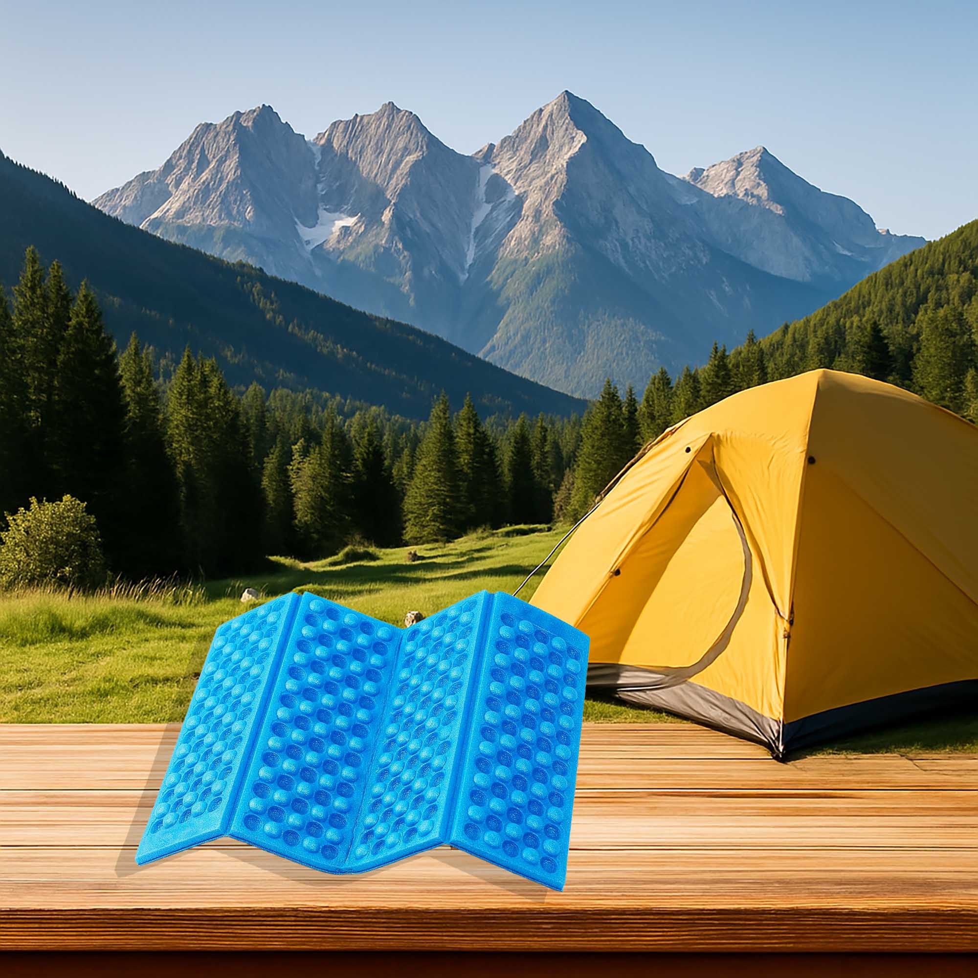 Mata Składana Do Siedzenia Turystyczna Plażowa Piknikowa Wodoodporna Trawę 3 Mata Składana Do Siedzenia Turystyczna Plażowa Piknikowa Wodoodporna Trawę - obrazek 3
