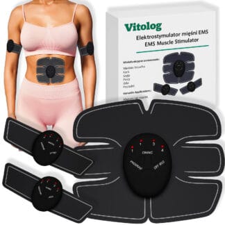 Elektrostymulator Mięśni Brzucha Pleców Ramion Ud Nóg Szyi Karku Masażer