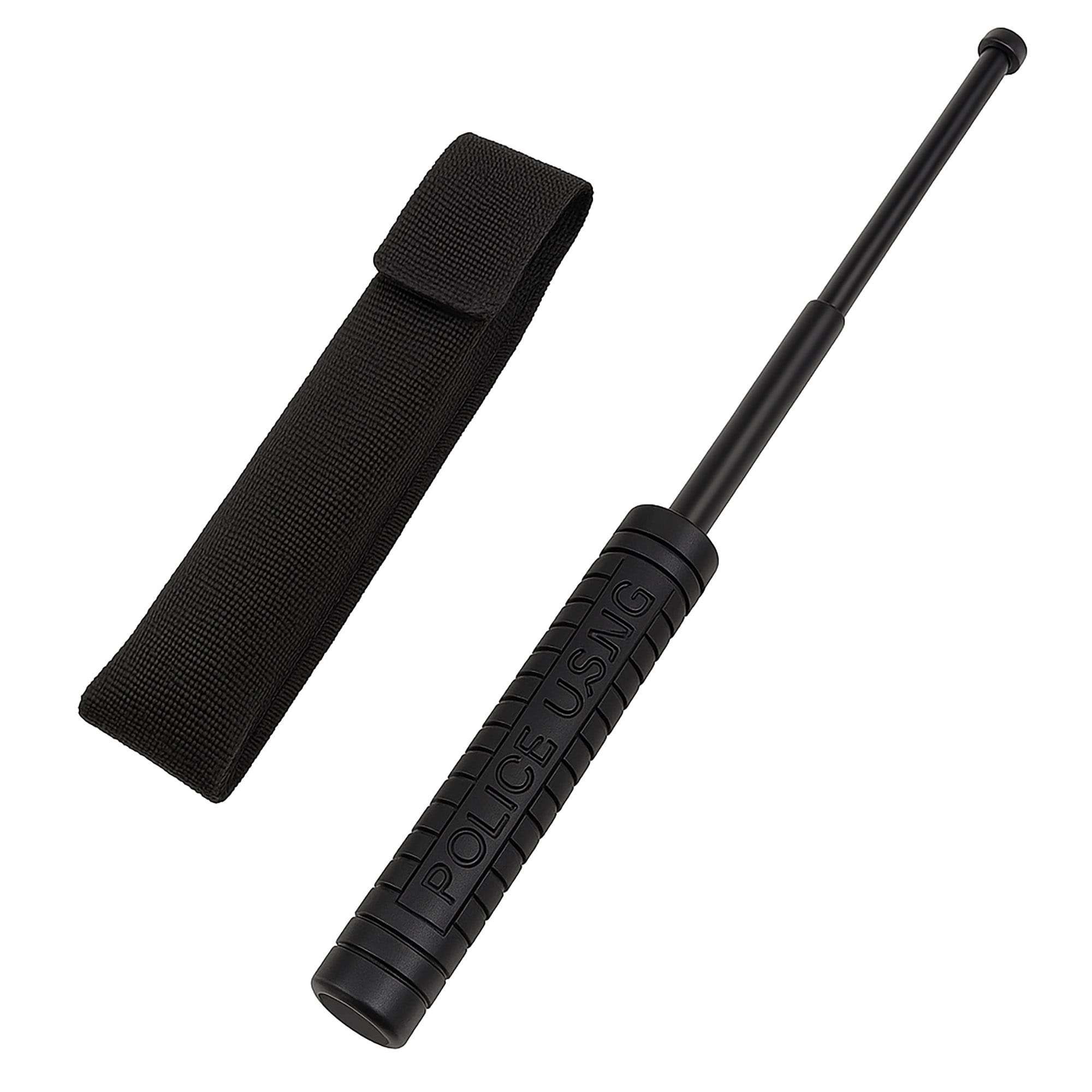 Pałka Teleskopowa Składana Baton Hartowana Stalowa Policyjna + Etui 49,5 cm 7 Pałka Teleskopowa Składana Baton Hartowana Stalowa Policyjna + Etui 49,5 cm - obrazek 7