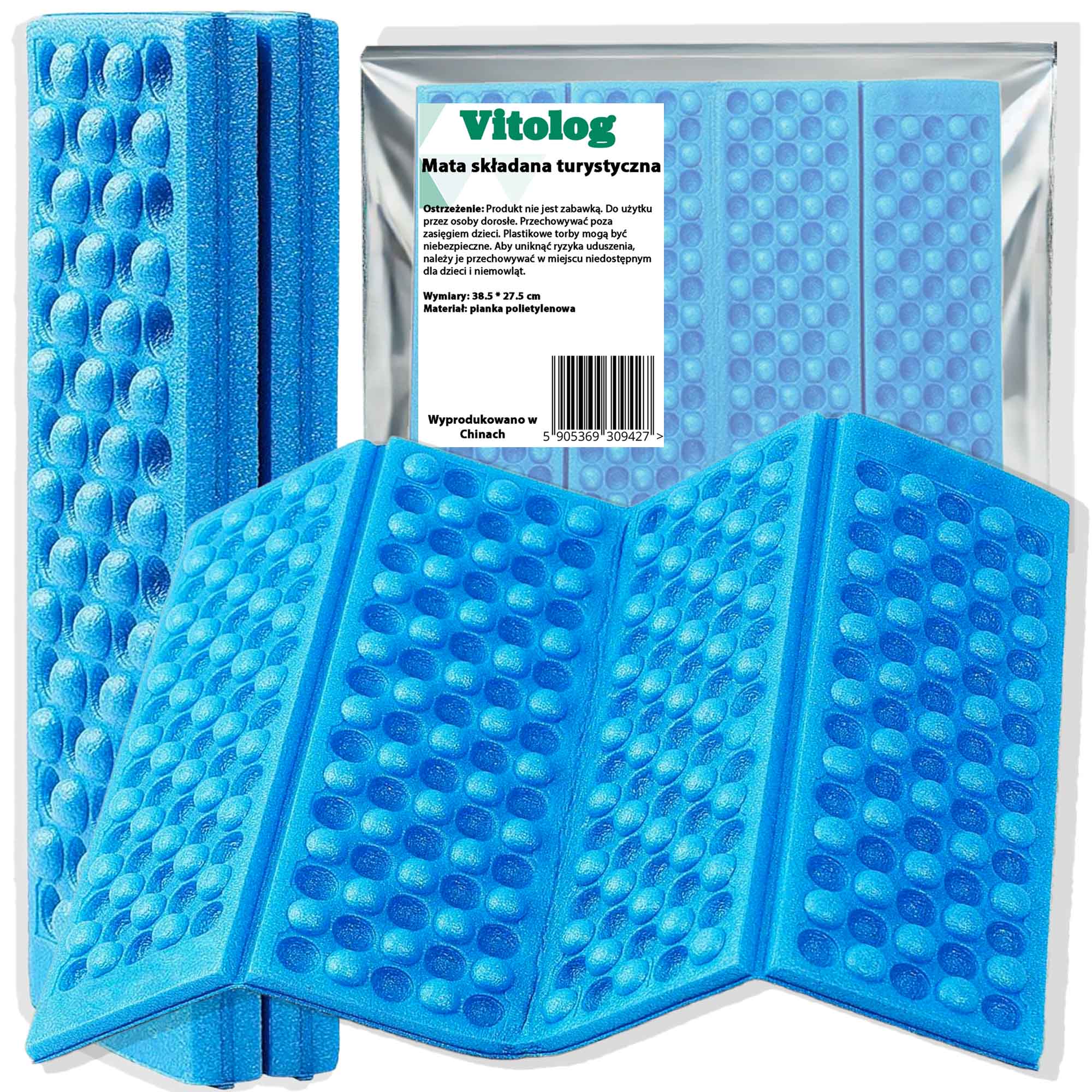 Mata Składana Do Siedzenia Turystyczna Plażowa Piknikowa Wodoodporna Trawę 1 Mata Składana Do Siedzenia Turystyczna Plażowa Piknikowa Wodoodporna Trawę