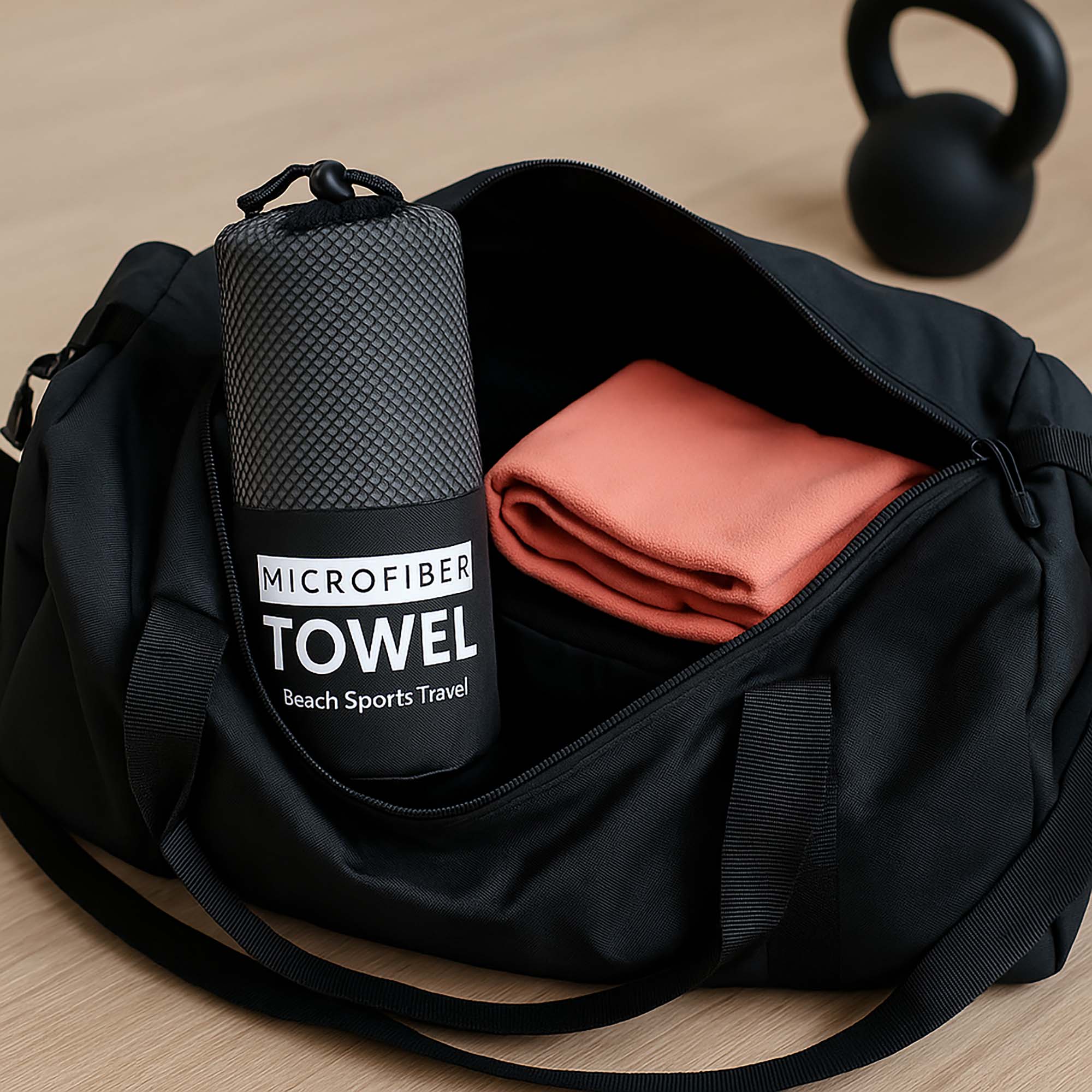 Ręcznik Plażowy Szybkoschnący z Mikrofibry Kąpielowy na Siłownię 90x180 cm 5 Ręcznik Plażowy Szybkoschnący z Mikrofibry Kąpielowy na Siłownię 90x180 cm - obrazek 5