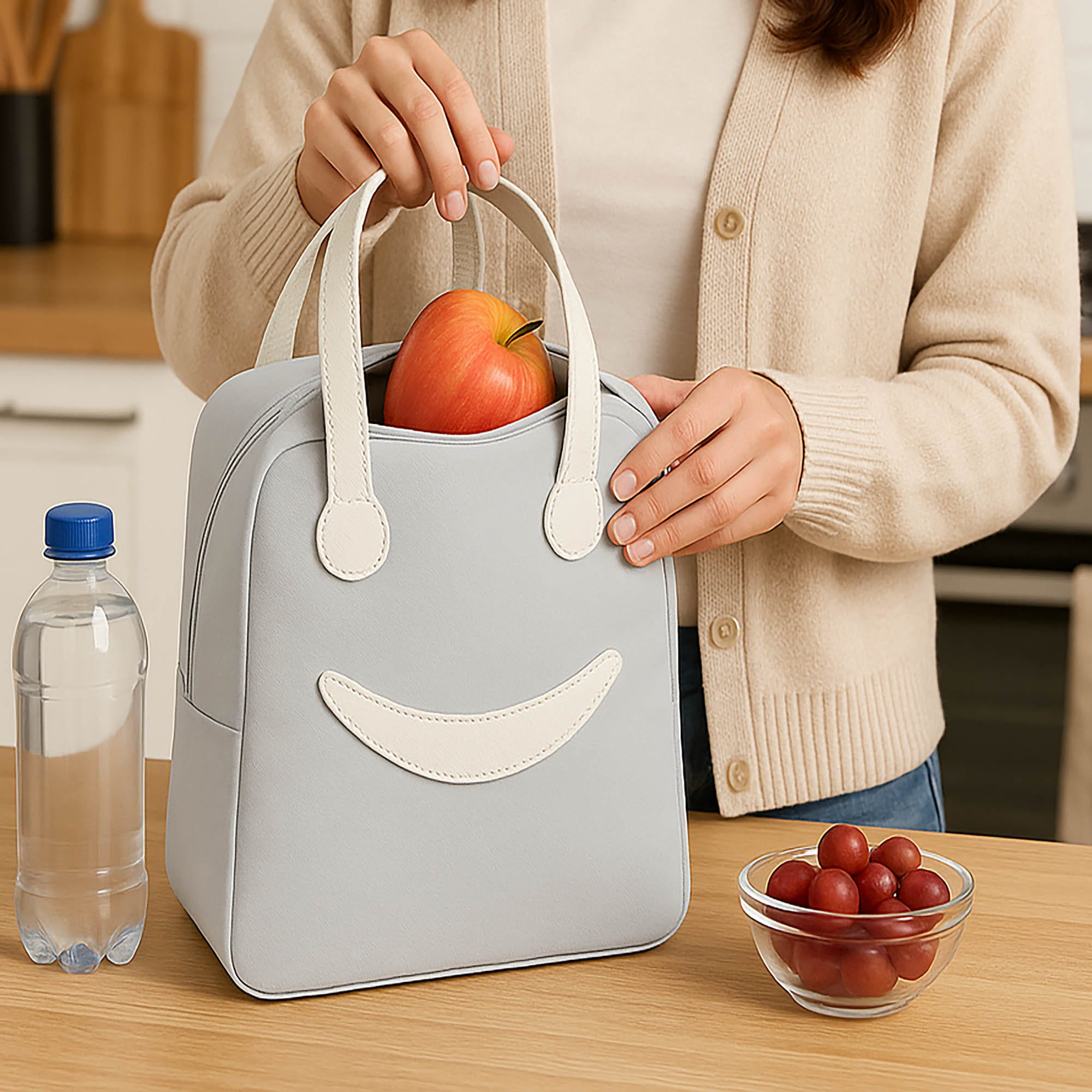 Torba Termiczna Turystyczna na Jedzenie Plażowa Lodówka Termoizolacyjna 16l 6 Torba Termiczna Turystyczna na Jedzenie Plażowa Lodówka Termoizolacyjna 16l - obrazek 6