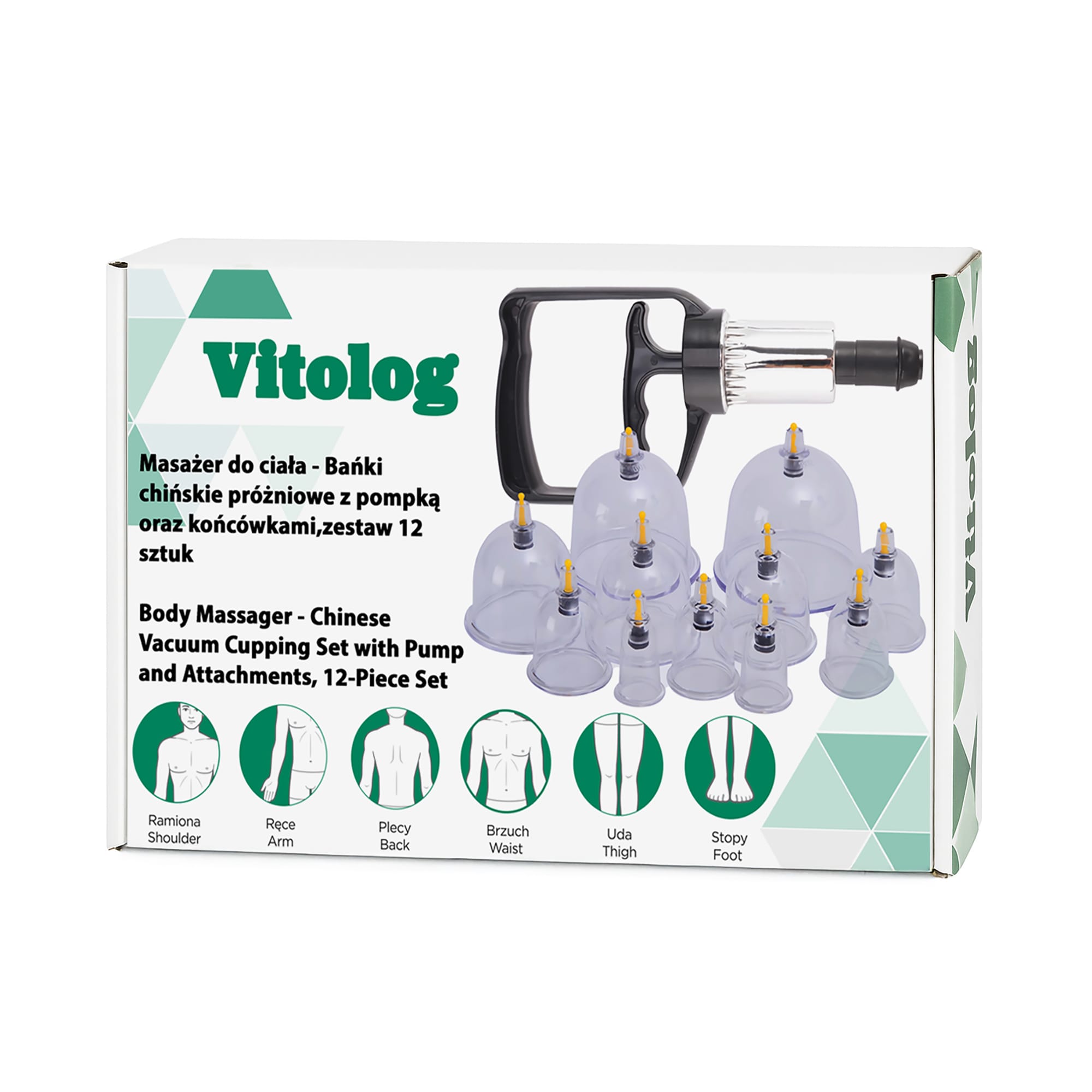 Bańki Chińskie Próżniowe Bezogniowe Lekarskie Z Pompka Zestaw 12 Sztuk 9 Bańki Chińskie Próżniowe Bezogniowe Lekarskie Z Pompka Zestaw 12 Sztuk - obrazek 9