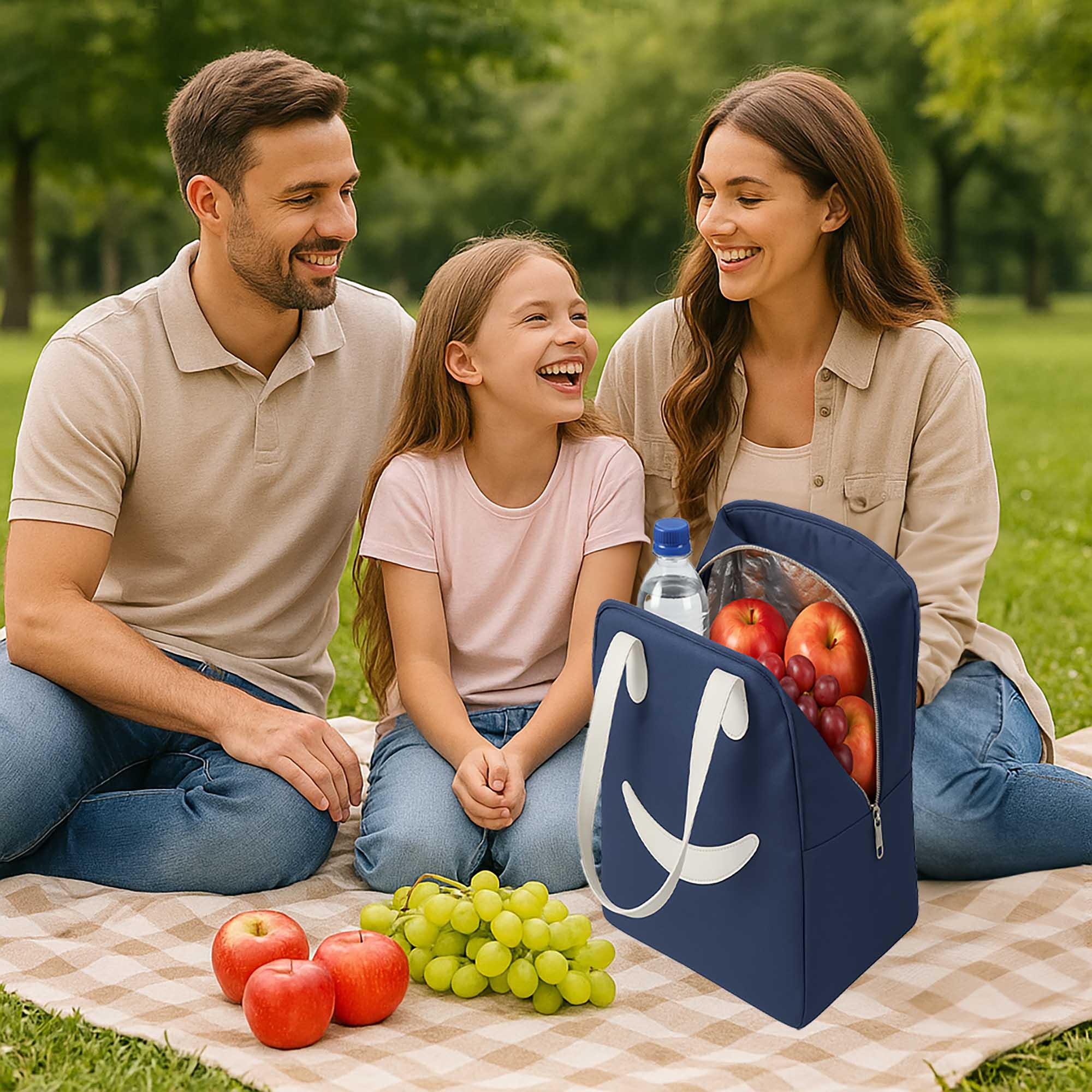 Torba Termiczna Turystyczna na Jedzenie Plażowa Lodówka Termoizolacyjna 16l 11 Torba Termiczna Turystyczna na Jedzenie Plażowa Lodówka Termoizolacyjna 16l - obrazek 11
