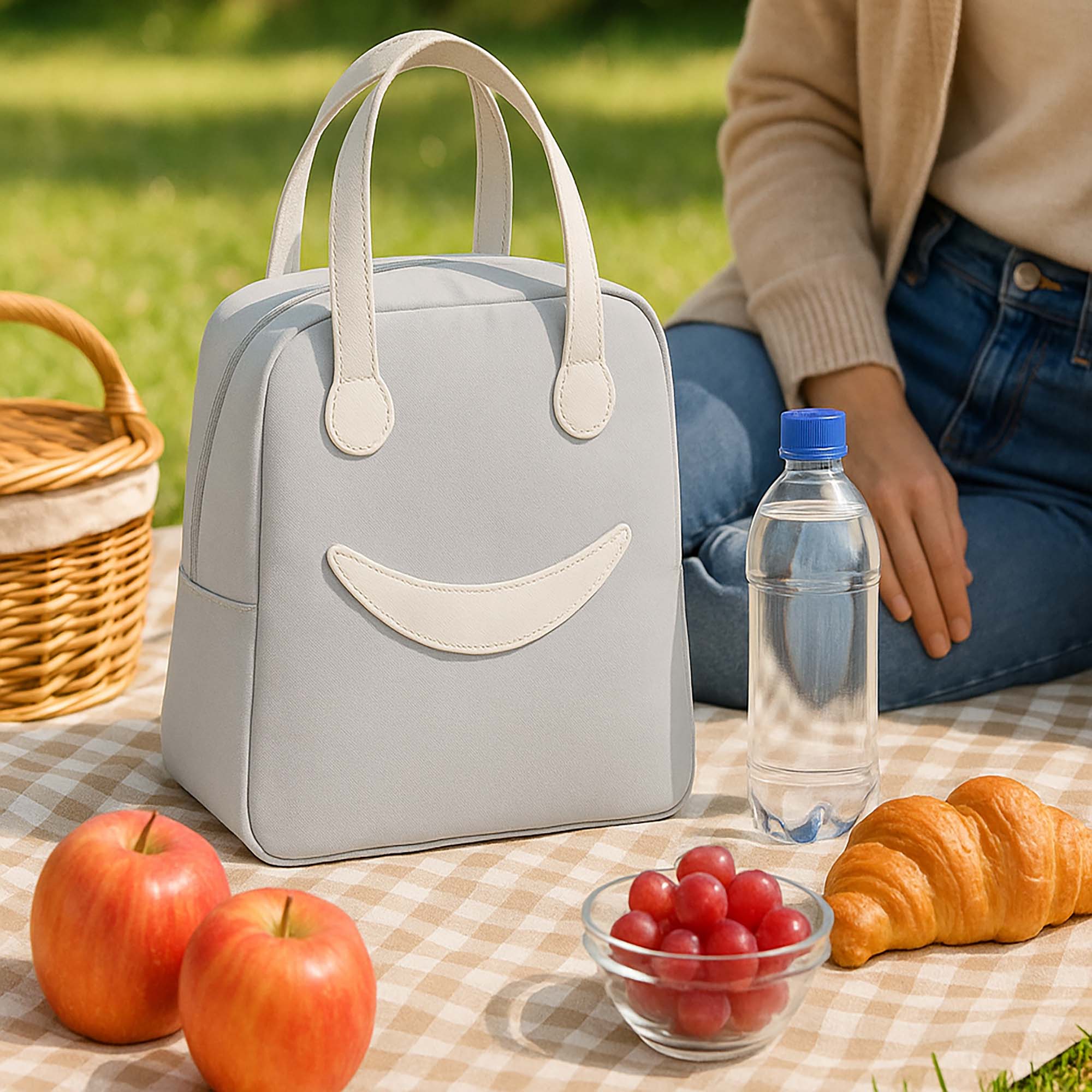Torba Termiczna Turystyczna na Jedzenie Plażowa Lodówka Termoizolacyjna 16l 12 Torba Termiczna Turystyczna na Jedzenie Plażowa Lodówka Termoizolacyjna 16l - obrazek 12
