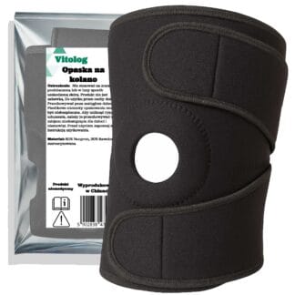 Opaska Elastyczna na Kolano Stabilizator Kolana Rzepki Ściągacz Usztywniacz