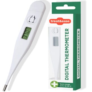 Termometr Elektroniczny Cyfrowy do Pomiaru Temperatury Ciała z Etui