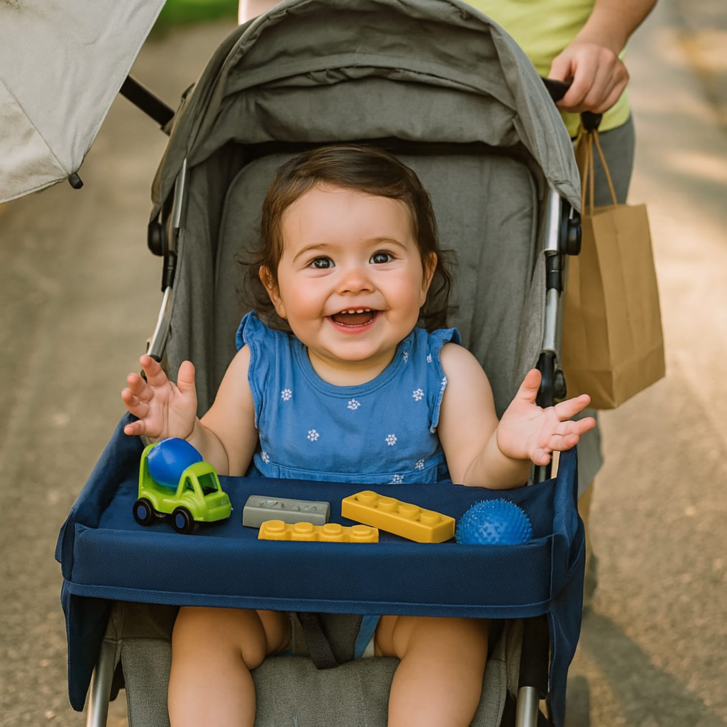 Stolik Podróżny dla Dzieci do Samochodu Auta Fotelika Samochodowego Tacka Organizer dla Dziecka 3 Stolik Podróżny dla Dzieci do Samochodu Auta Fotelika Samochodowego Tacka Organizer dla Dziecka - obrazek 3