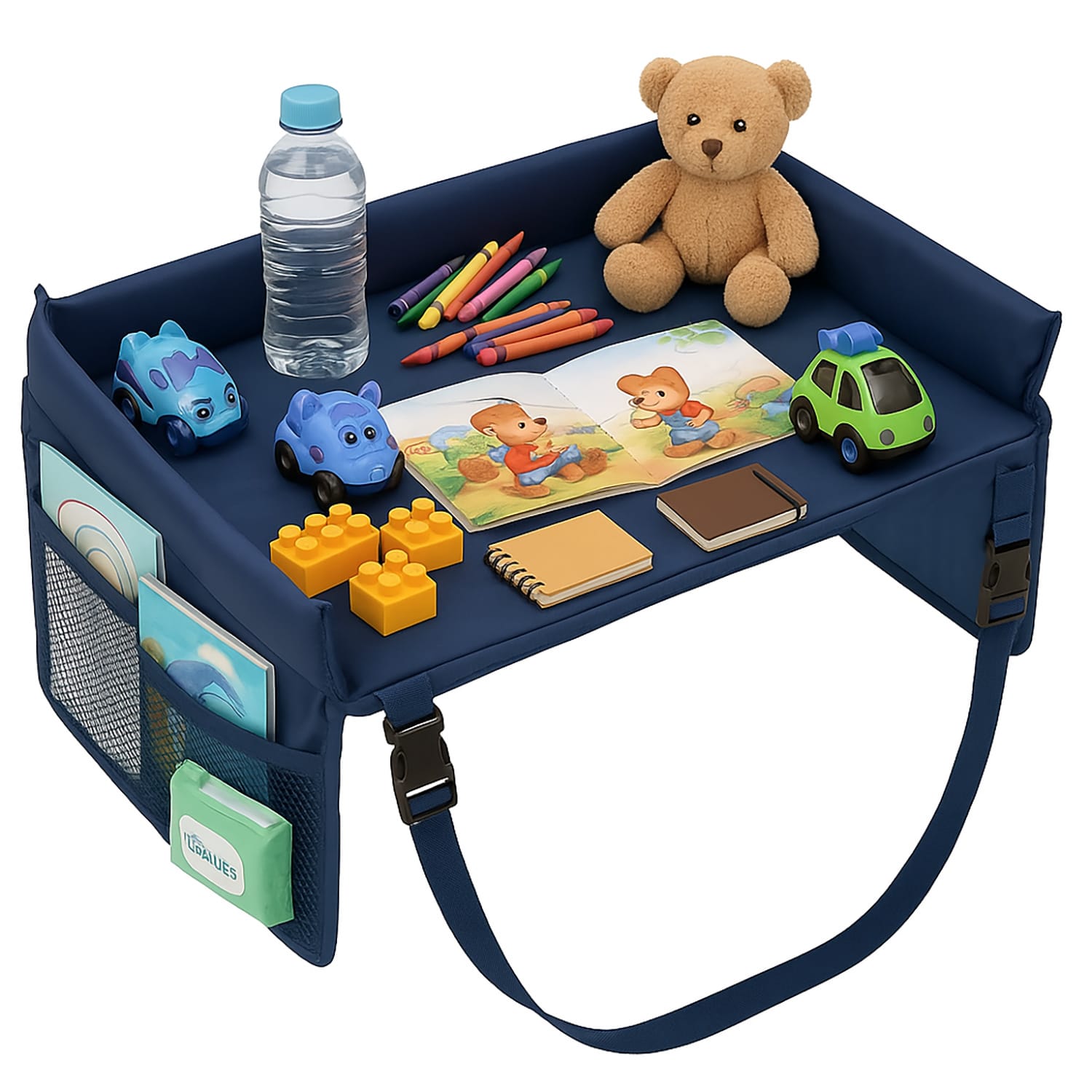 Stolik Podróżny dla Dzieci do Samochodu Auta Fotelika Samochodowego Tacka Organizer dla Dziecka 5 Stolik Podróżny dla Dzieci do Samochodu Auta Fotelika Samochodowego Tacka Organizer dla Dziecka - obrazek 5