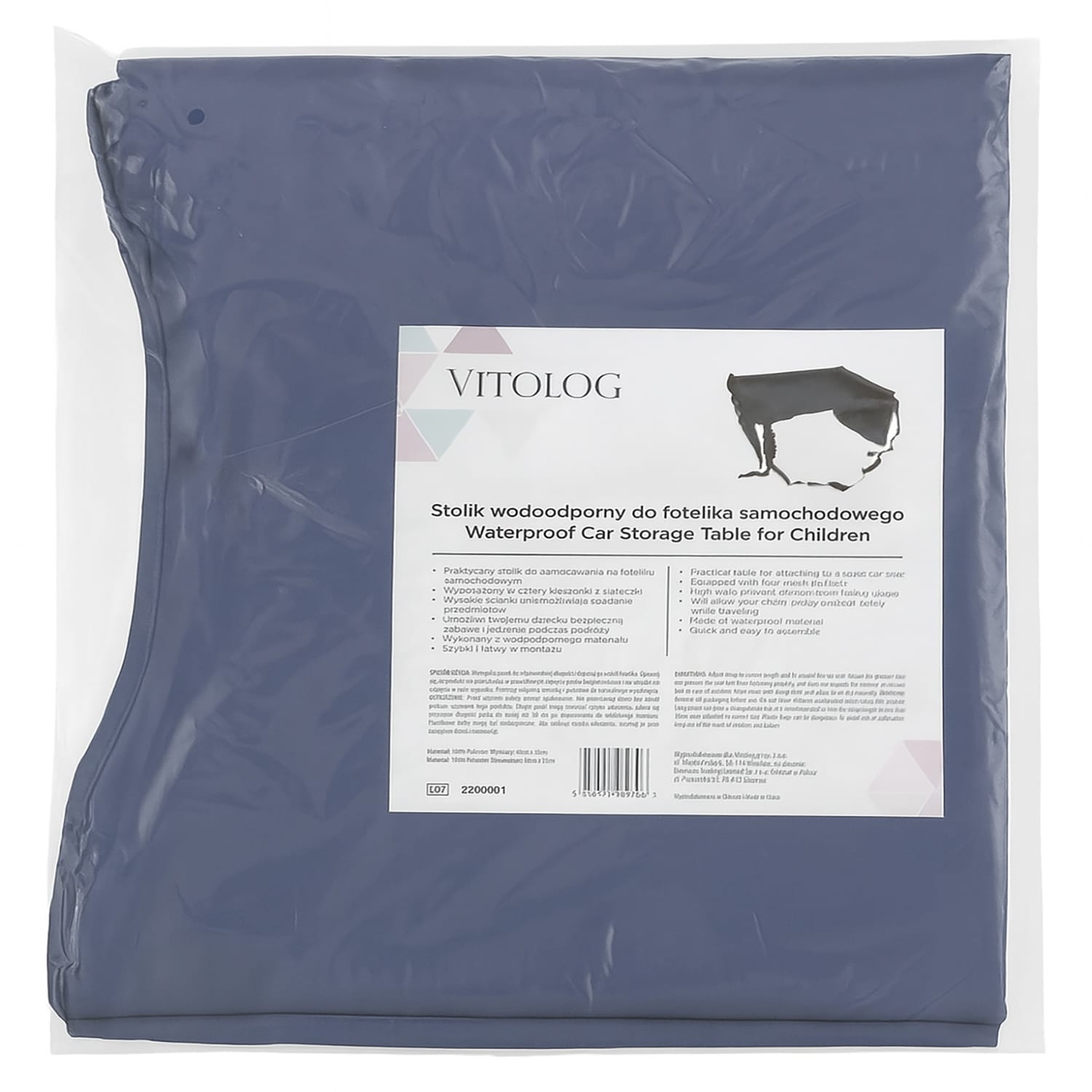 Stolik Podróżny dla Dzieci do Samochodu Auta Fotelika Samochodowego Tacka Organizer dla Dziecka 9 Stolik Podróżny dla Dzieci do Samochodu Auta Fotelika Samochodowego Tacka Organizer dla Dziecka - obrazek 9