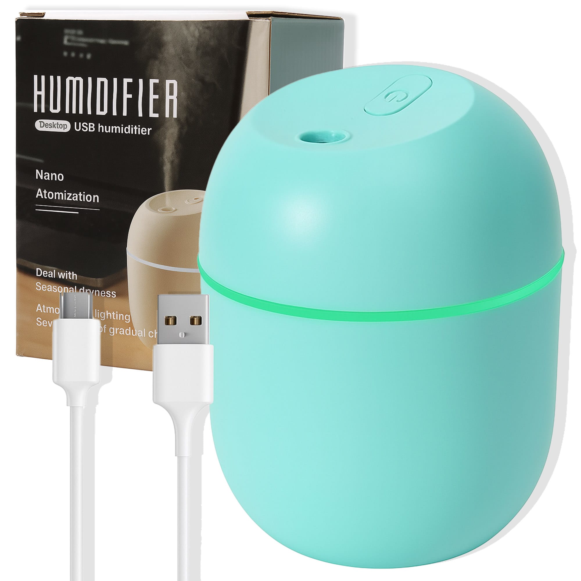 Nawilżacz Powietrza Usb Mini Dyfuzor Ultradźwiękowy Cichy Do Samochodu 1 Nawilżacz Powietrza Usb Mini Dyfuzor Ultradźwiękowy Cichy Do Samochodu