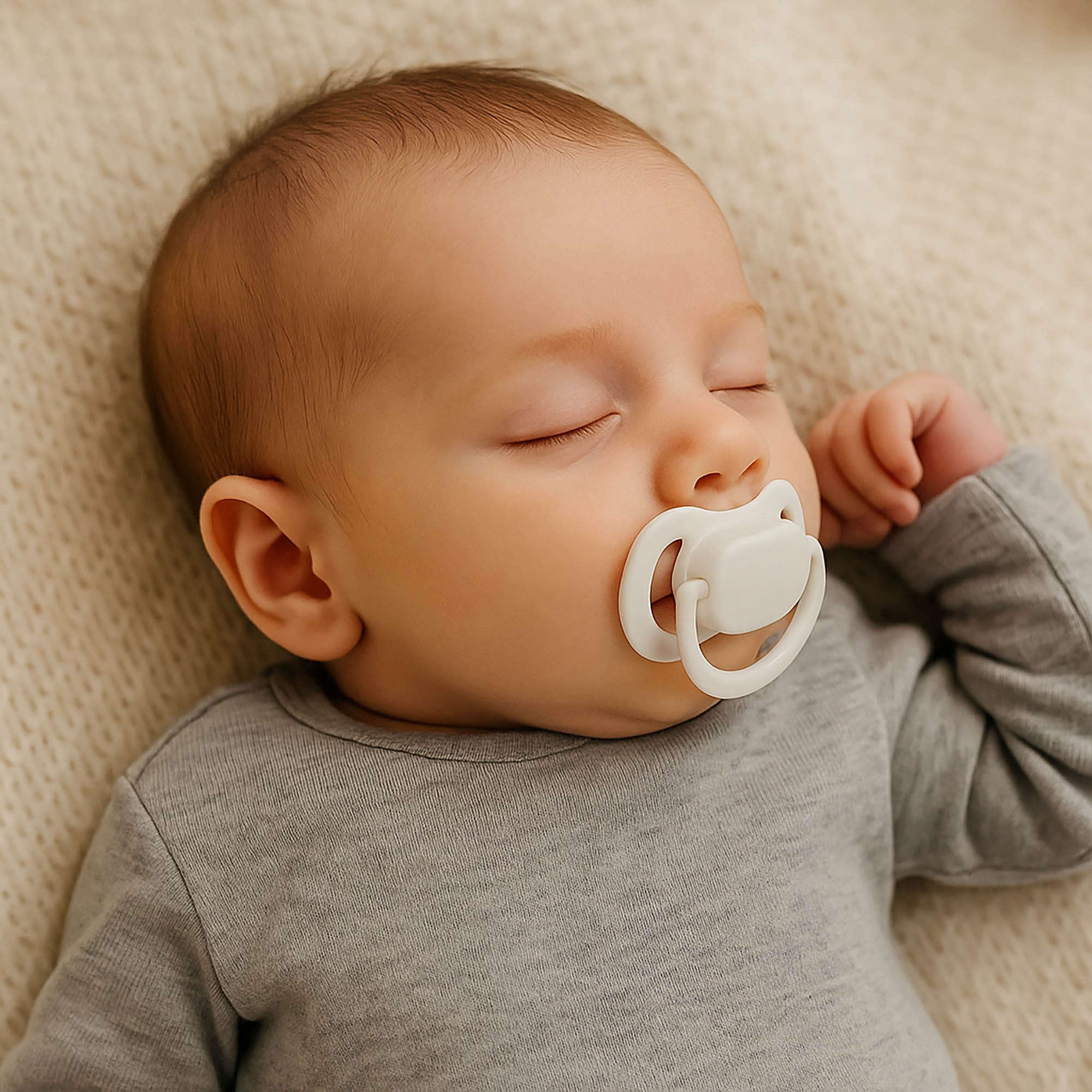 Smoczek Ortodontyczny Dla Niemowląt 0-6 Miesięcy Uspokajający Silikonowy 5 Smoczek Ortodontyczny Dla Niemowląt 0-6 Miesięcy Uspokajający Silikonowy - obrazek 5