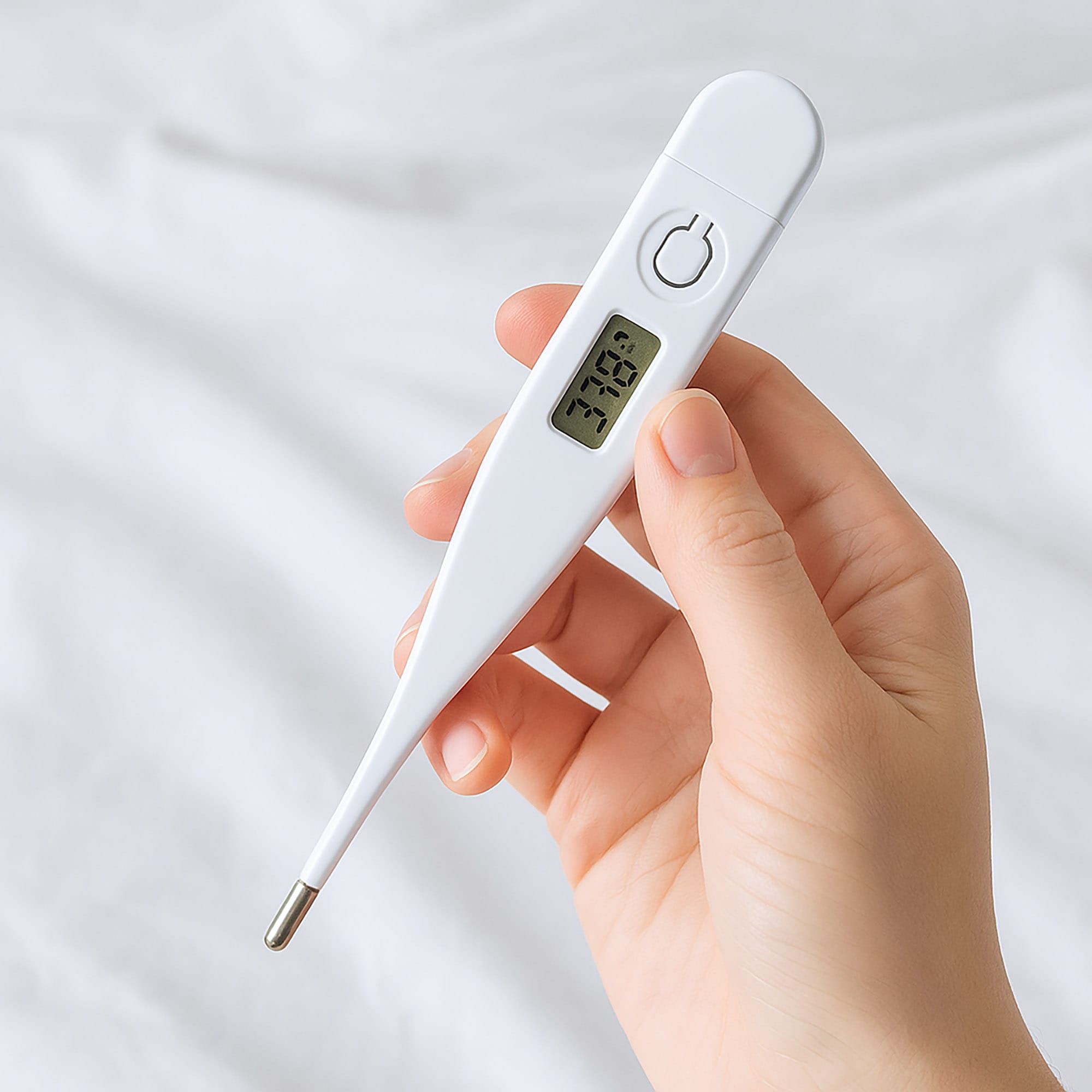 Termometr Elektroniczny Cyfrowy do Pomiaru Temperatury Ciała z Etui 5 Termometr Elektroniczny Cyfrowy do Pomiaru Temperatury Ciała z Etui - obrazek 5