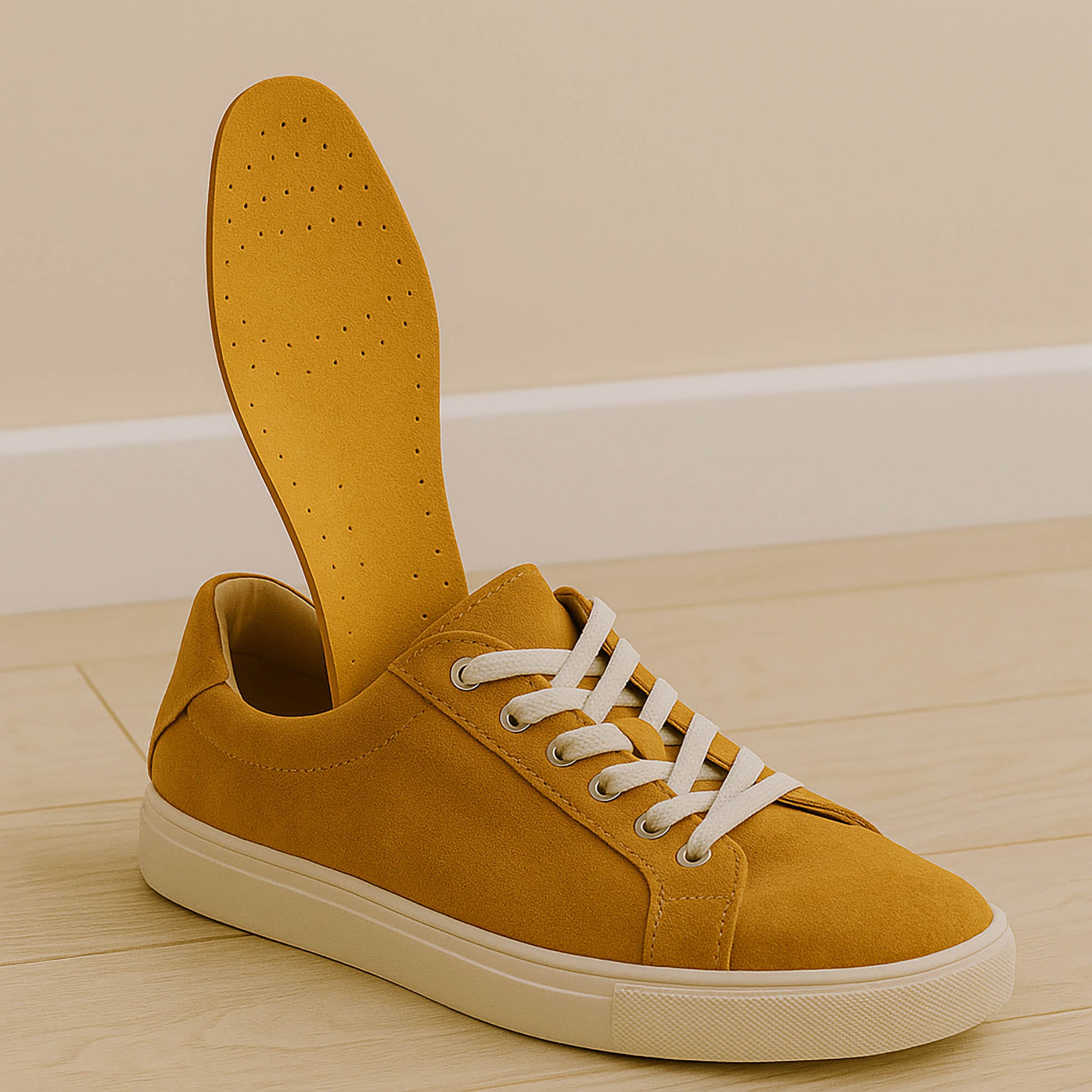 Wkładki Do Butów Skórzane Oddychające Perforowane Przeciwpotne Do Butów BHP 4 Wkładki Do Butów Skórzane Oddychające Perforowane Przeciwpotne Do Butów BHP - obrazek 4