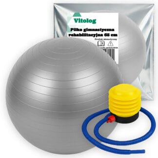 Piłka Gimnastyczna Fitness do Ćwiczeń Pilates w Ciąży Rehabilitacyjna 65 cm