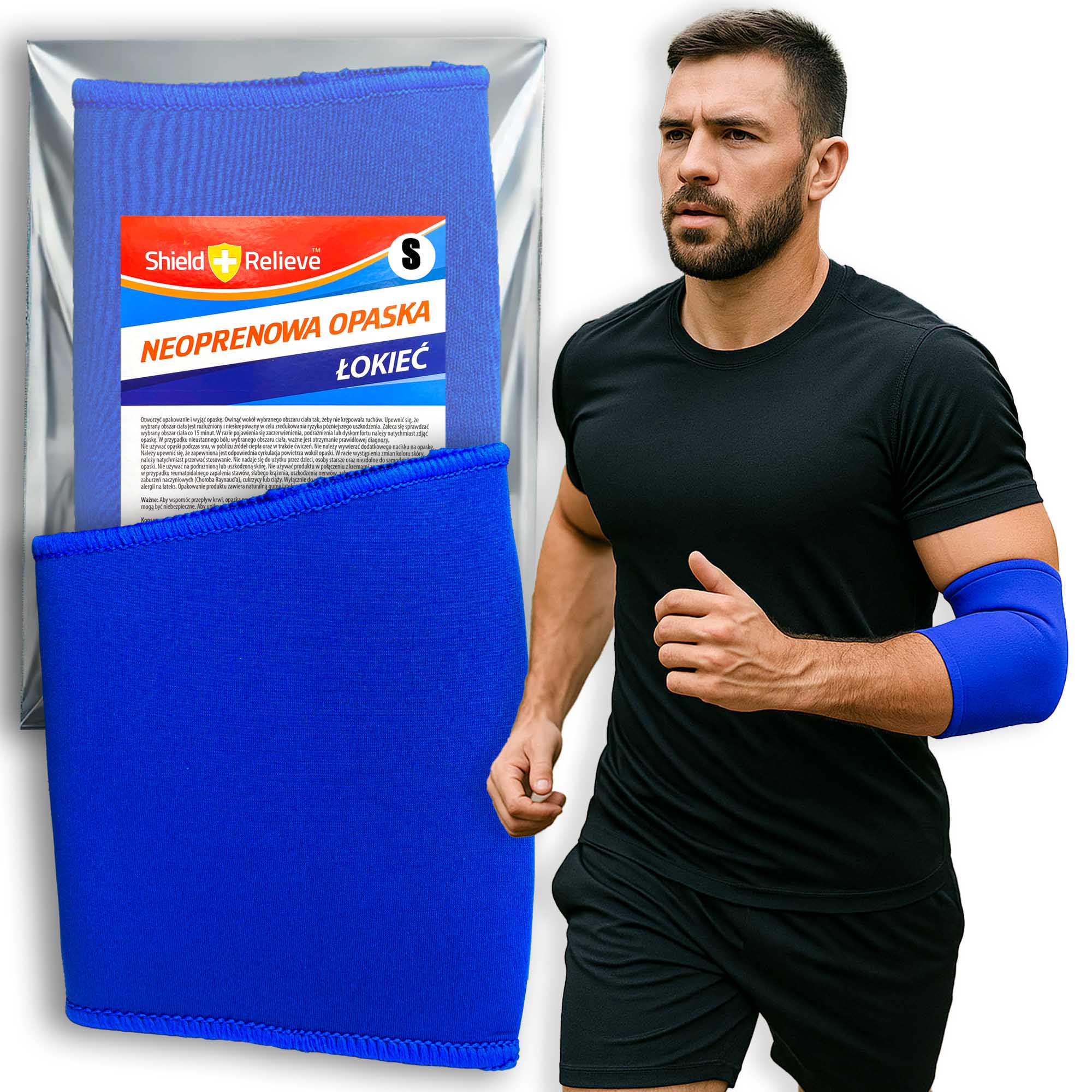 Opaska na Łokieć Tenisisty Stabilizator na Ból Łokcia Ściągacz Usztywniacz 1 stabilizator łokcia