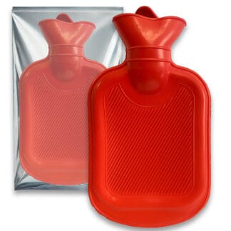 Mały Termofor Gumowy Ogrzewacz do Rąk Pleców Stóp na Brzuch na Wodę 450 ml