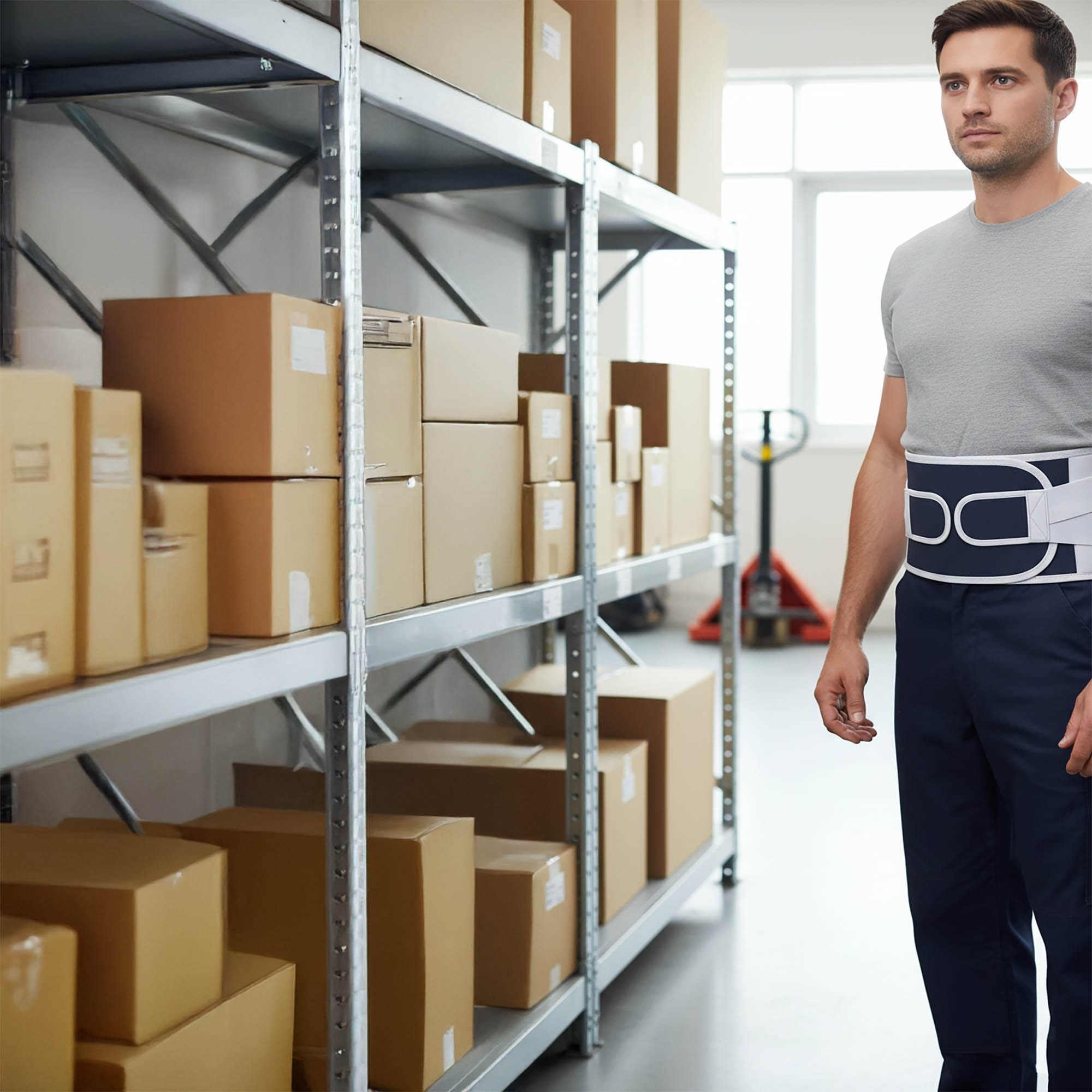 Pas Lędźwiowy Stabilizujący Usztywniający Stabilizator na Kręgosłup Orteza 6 Pas Lędźwiowy Stabilizujący Usztywniający Stabilizator na Kręgosłup Orteza - obrazek 6