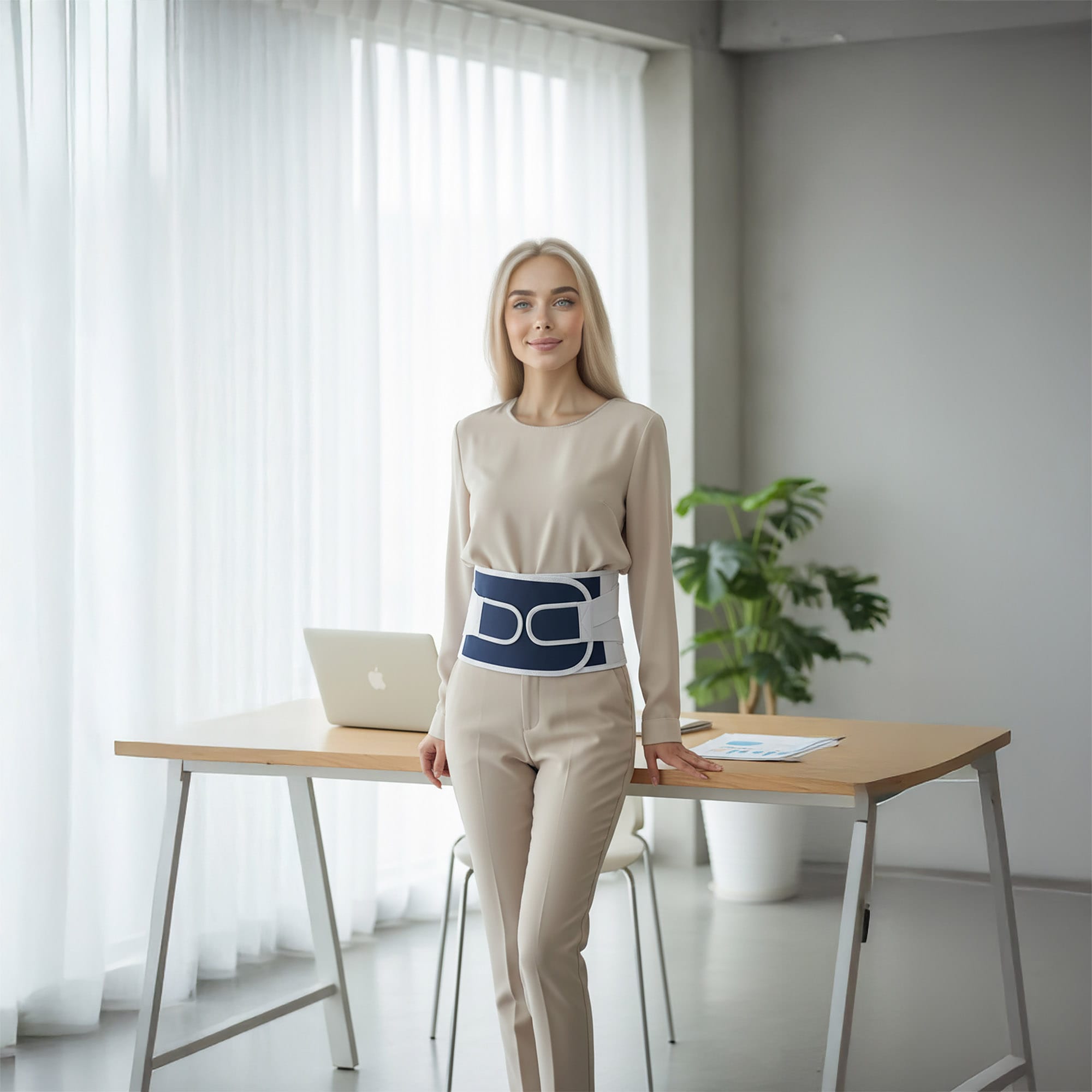 Pas Lędźwiowy Stabilizujący Usztywniający Stabilizator na Kręgosłup Orteza 5 Pas Lędźwiowy Stabilizujący Usztywniający Stabilizator na Kręgosłup Orteza - obrazek 5