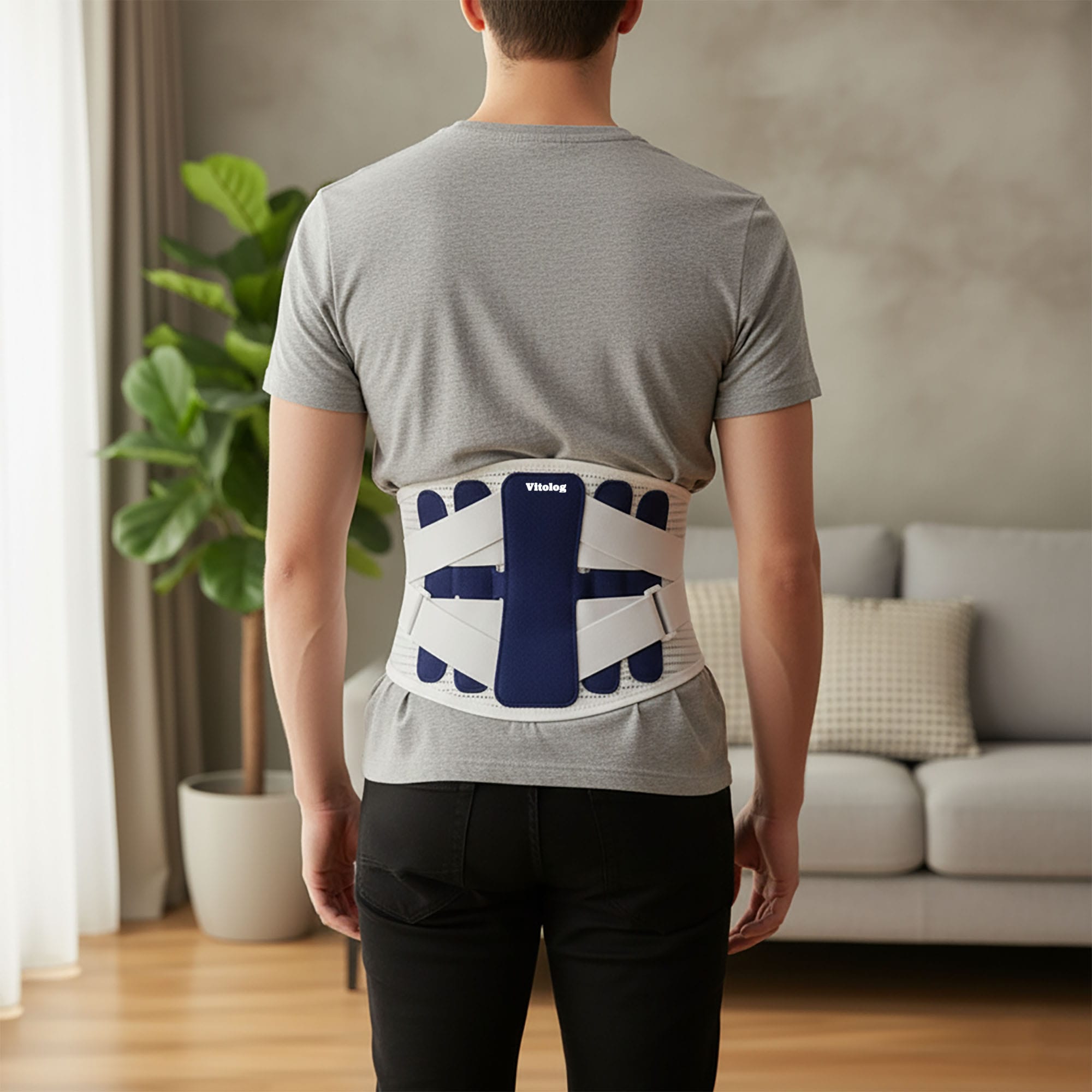 Pas Lędźwiowy Stabilizujący Usztywniający Stabilizator na Kręgosłup Orteza 7 Pas Lędźwiowy Stabilizujący Usztywniający Stabilizator na Kręgosłup Orteza - obrazek 7