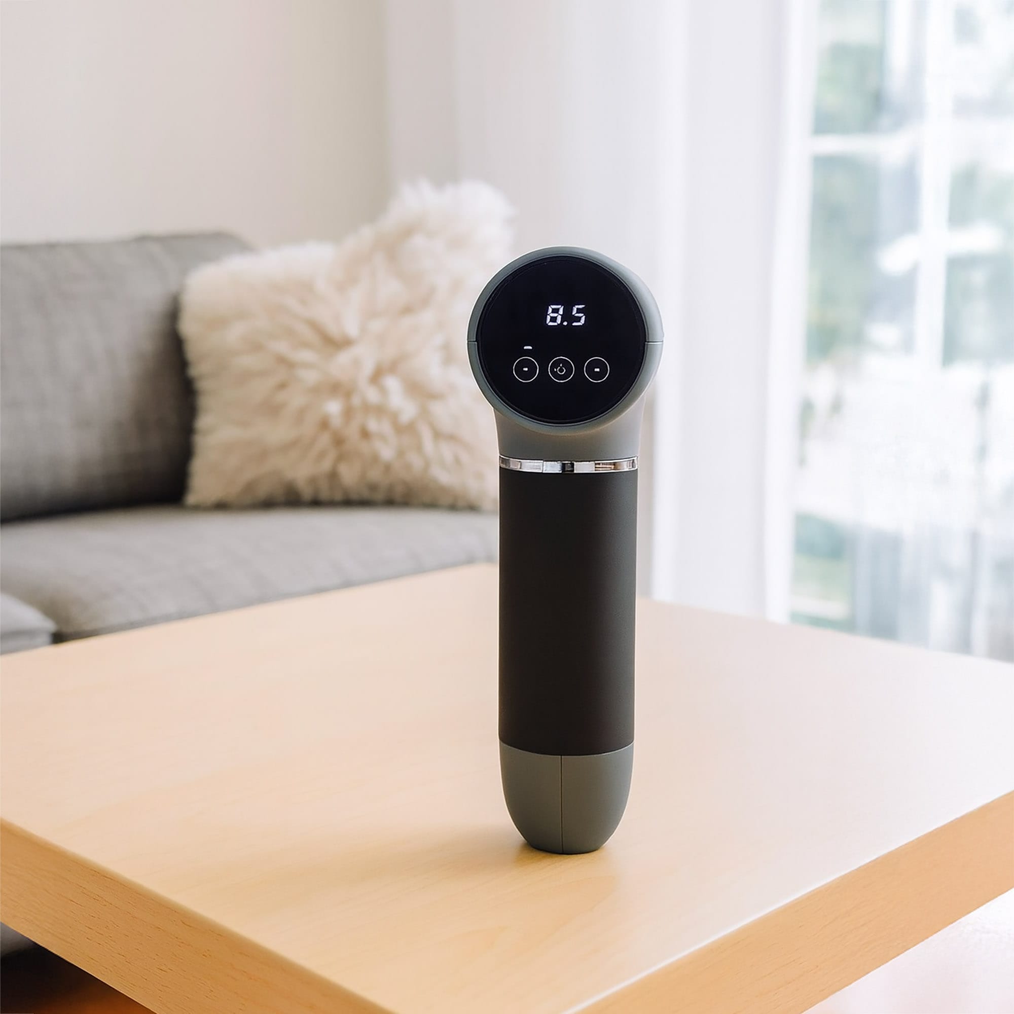 Pistolet do Masażu Masażer Wibracyjny do Ciała Mięśni Pleców Nóg 4 Głowice 3 Pistolet do Masażu Masażer Wibracyjny do Ciała Mięśni Pleców Nóg 4 Głowice - obrazek 3