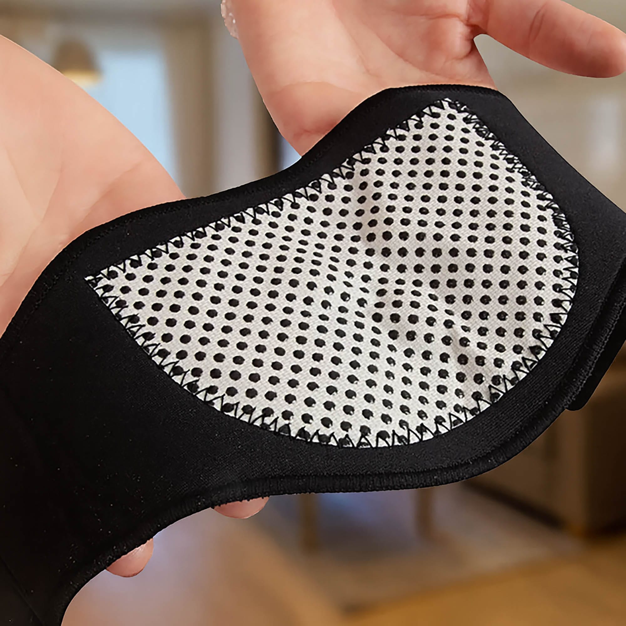 Opaska Z Magnesami Na Szyję Kark Pas Magnetyczny Magnetyczna Z Turmalinem 2 Opaska Z Magnesami Na Szyję Kark Pas Magnetyczny Magnetyczna Z Turmalinem - obrazek 2