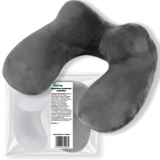 Poduszka Podróżna Turystyczna Dmuchana do Samolotu Rogal do Spania na Szyję