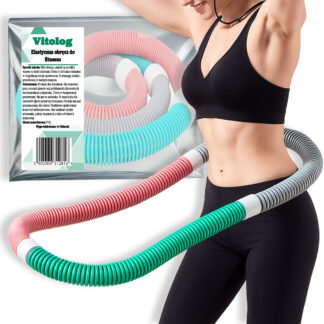 Hula Hop Z Obciążeniem Odchudzające Składane Koło Do Ćwiczeń Fitness Smart