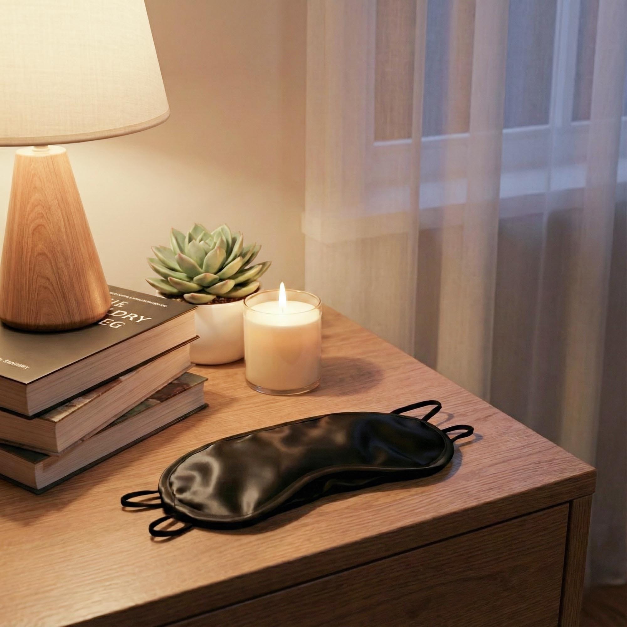 Maska Opaska na Oczy do Spania Snu Damska Męska Zasłona Klapki Przepaska 7 Maska Opaska na Oczy do Spania Snu Damska Męska Zasłona Klapki Przepaska - obrazek 7