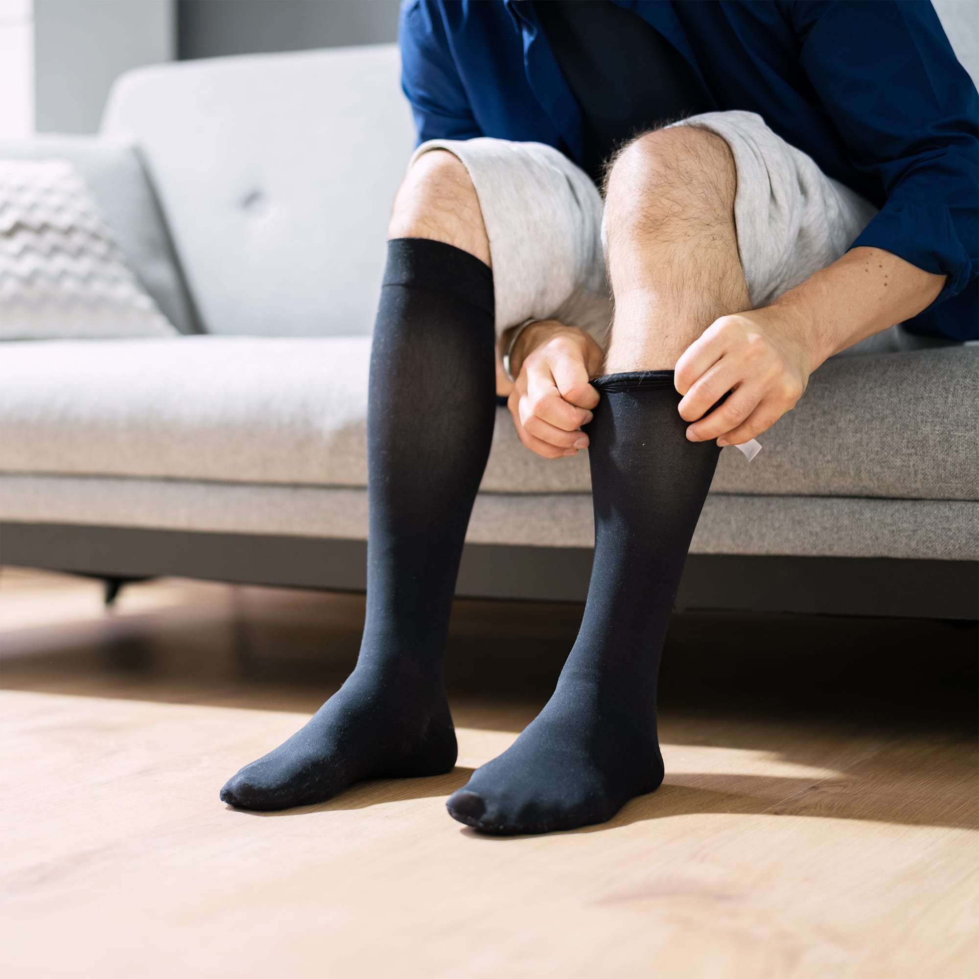 3 Pary Podkolanówki Uciskowe Skarpety Kompresyjne Przeciwżylakowe na Żylaki 5 3 Pary Podkolanówki Uciskowe Skarpety Kompresyjne Przeciwżylakowe na Żylaki - obrazek 5