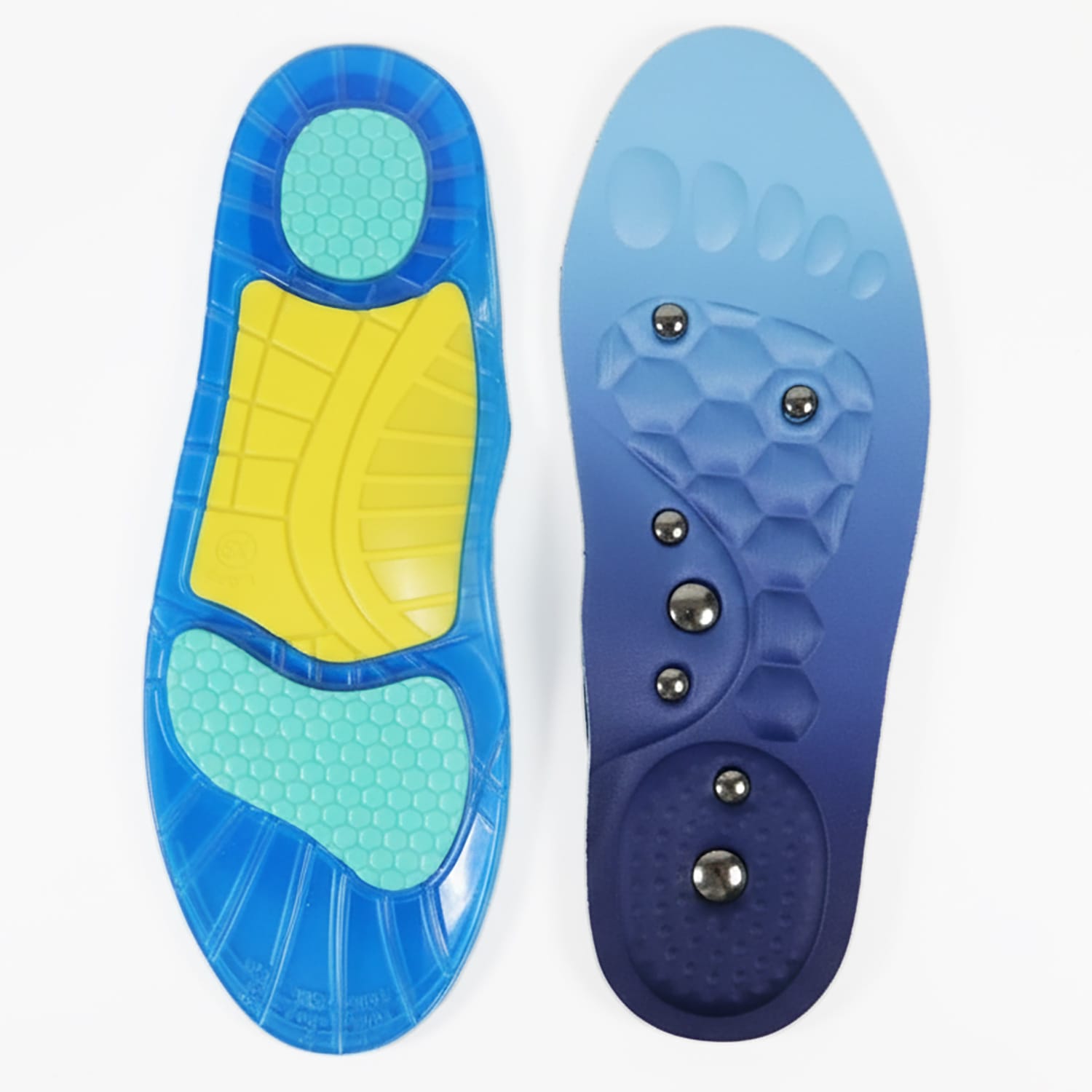 Wkładki Żelowe Magnetyczne Akupresurowe do Butów na Ból Stóp z 7 Magnesami 12 Wkładki Żelowe Magnetyczne Akupresurowe do Butów na Ból Stóp z 7 Magnesami - obrazek 12