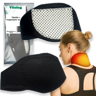 Opaska Z Magnesami Na Szyję Kark Pas Magnetyczny Magnetyczna Z Turmalinem