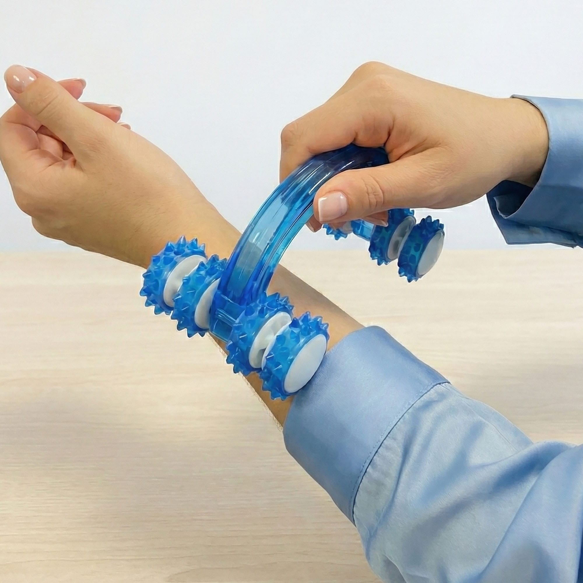 Masażer Antycellulitowy Roller Rolka do Masażu Ciała Pleców Nóg Rąk Stóp Ud 6 Masażer Antycellulitowy Roller Rolka do Masażu Ciała Pleców Nóg Rąk Stóp Ud - obrazek 6