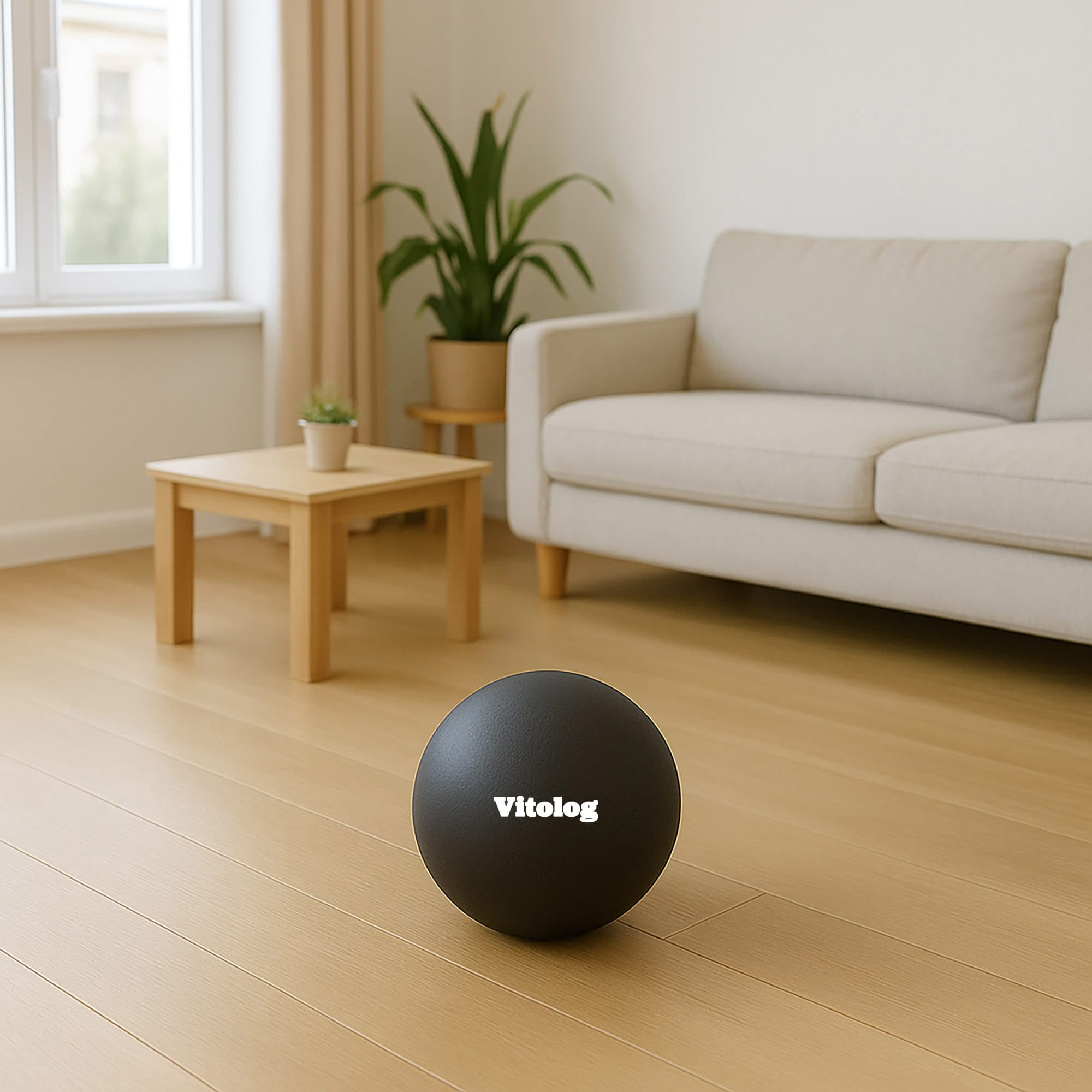 Piłka Fitness do Ćwiczeń Pilatesu Rehabilitacyjna Gimnastyczna Mała 22 cm 5 Piłka Fitness do Ćwiczeń Pilatesu Rehabilitacyjna Gimnastyczna Mała 22 cm - obrazek 5