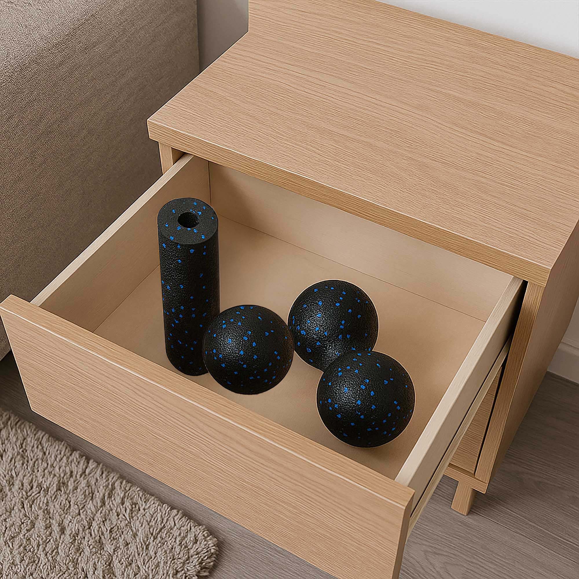 Roller Rolka Piłka DUOBALL Wałek do Masażu Rolowania Ciała Nóg Pleców EPP 3 5 Roller Rolka Piłka DUOBALL Wałek do Masażu Rolowania Ciała Nóg Pleców EPP 3 - obrazek 5