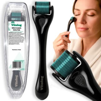 Derma Roller Mezoterapia Igłowa Masażer Roller Wałek do Masażu Twarzy 3 mm