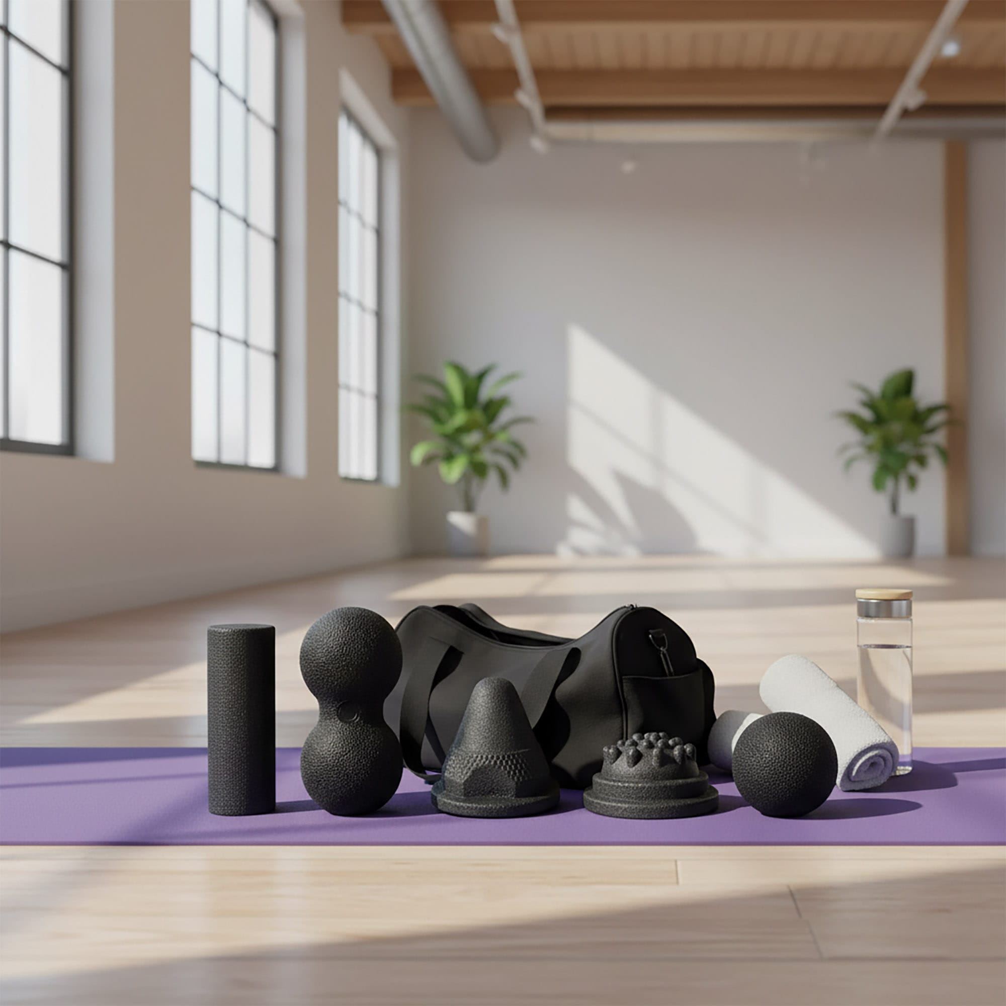 Roller Piłka DUOBALL Wałek Stożek do Masażu Rolowania Ciała Nóg Pleców EPP 7 Roller Piłka DUOBALL Wałek Stożek do Masażu Rolowania Ciała Nóg Pleców EPP - obrazek 7